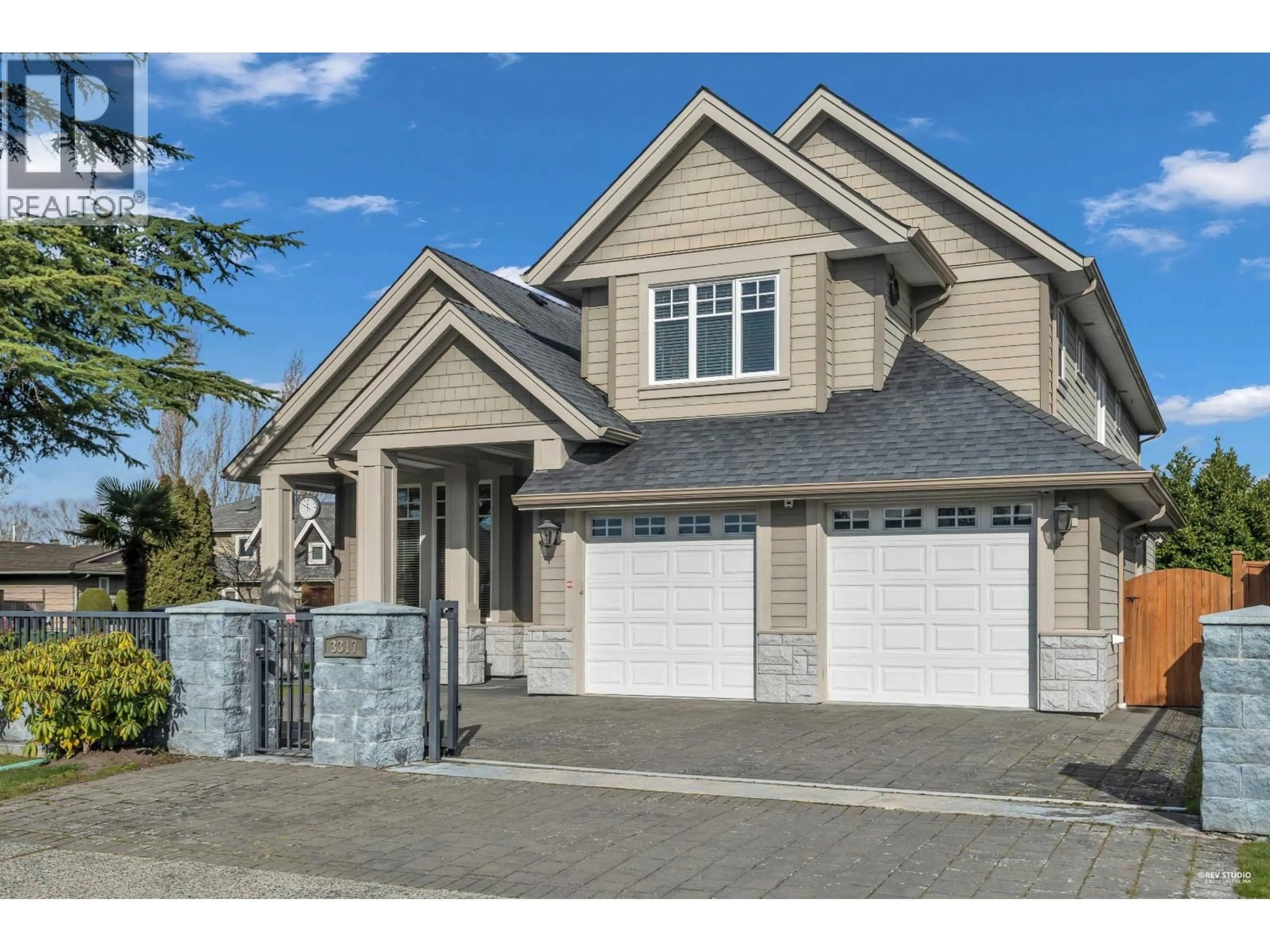 Home with brick exterior material, street for 3317 BENTINCK PLACE, Richmond British Columbia V7C4H3