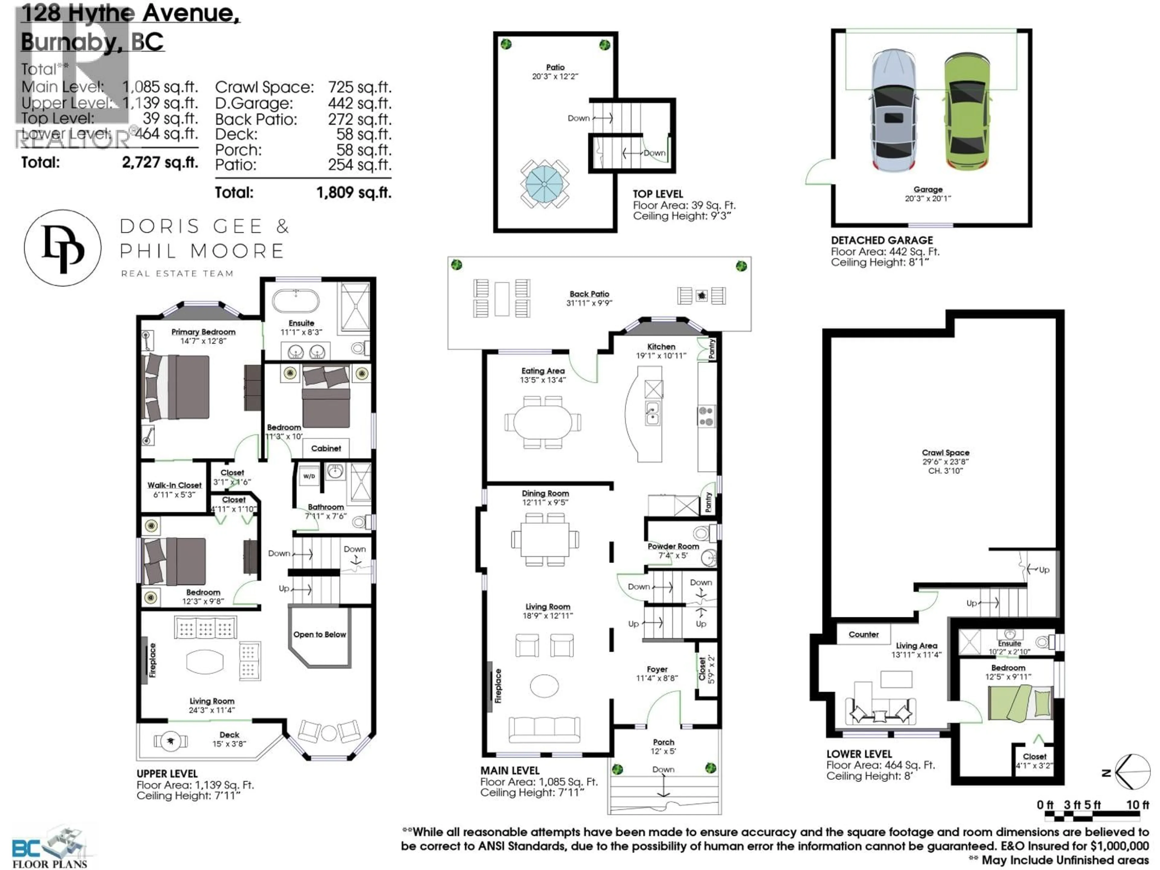 Floor plan for 128 HYTHE AVENUE, Burnaby British Columbia V5B3H7