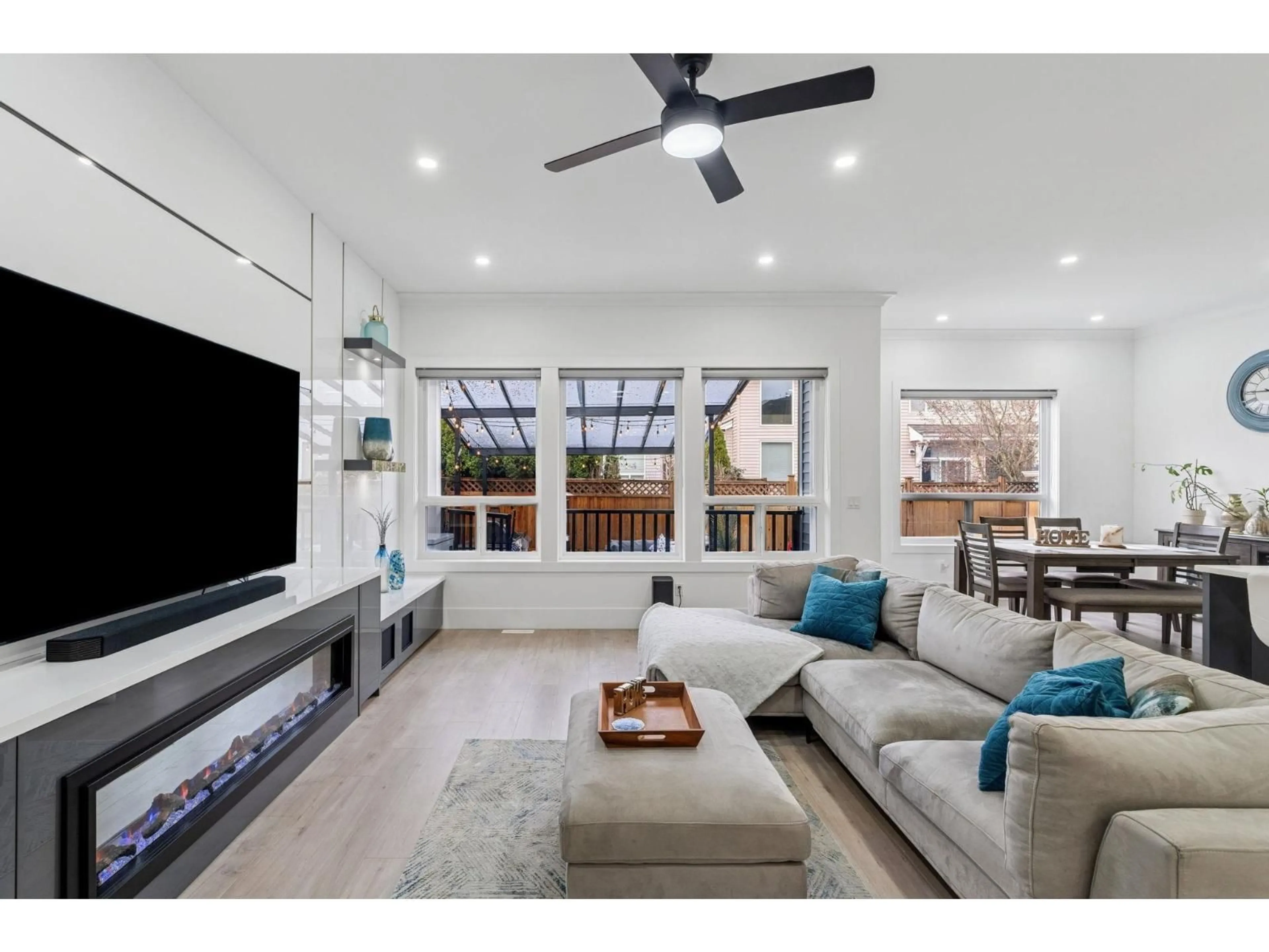 Living room with furniture, ceramic/tile floor for 8369 209B STREET, Langley British Columbia V2Y2C4