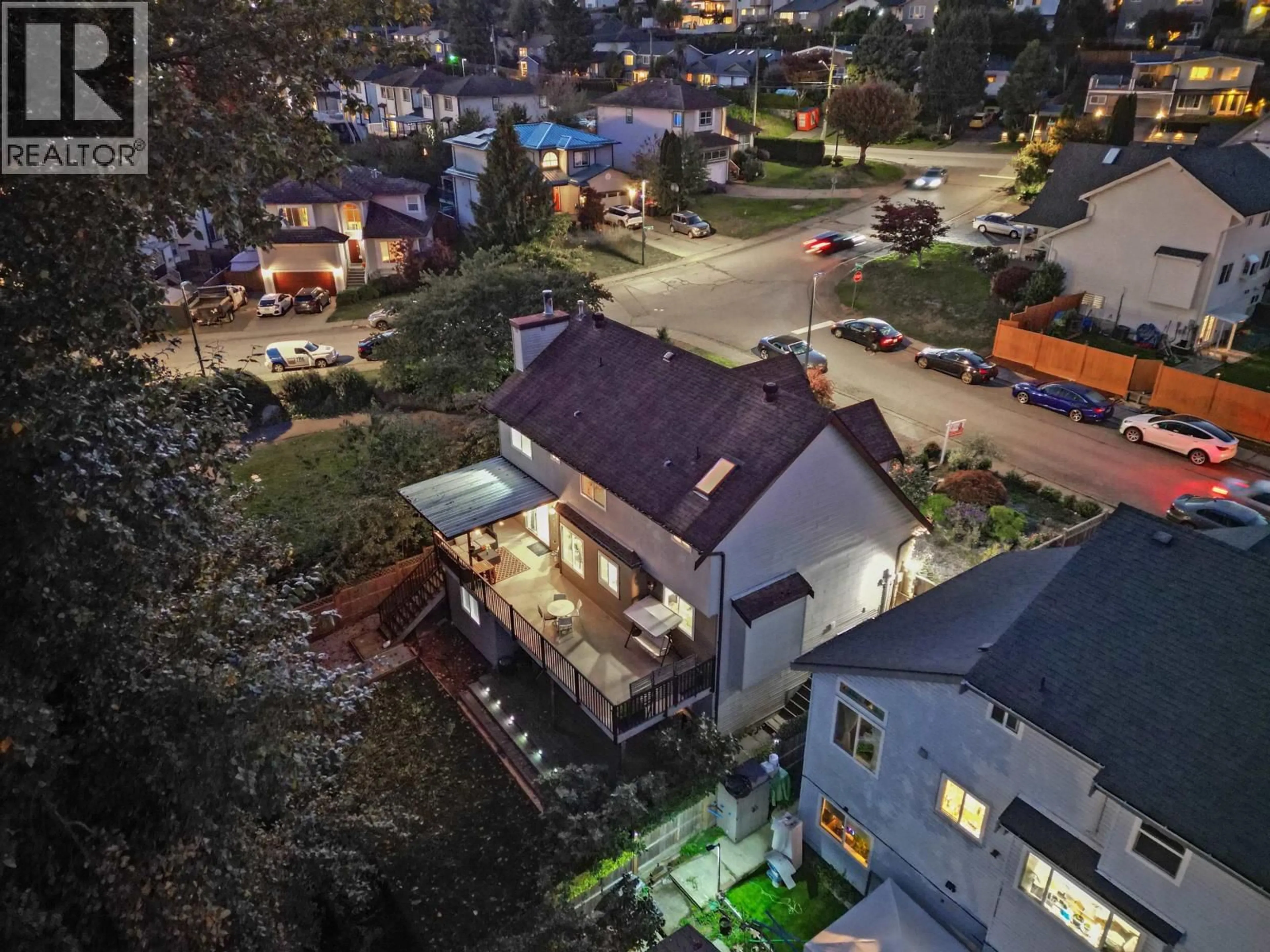 A pic from outside/outdoor area/front of a property/back of a property/a pic from drone, street for 2378 MARIANA PLACE, Coquitlam British Columbia V3K6S2