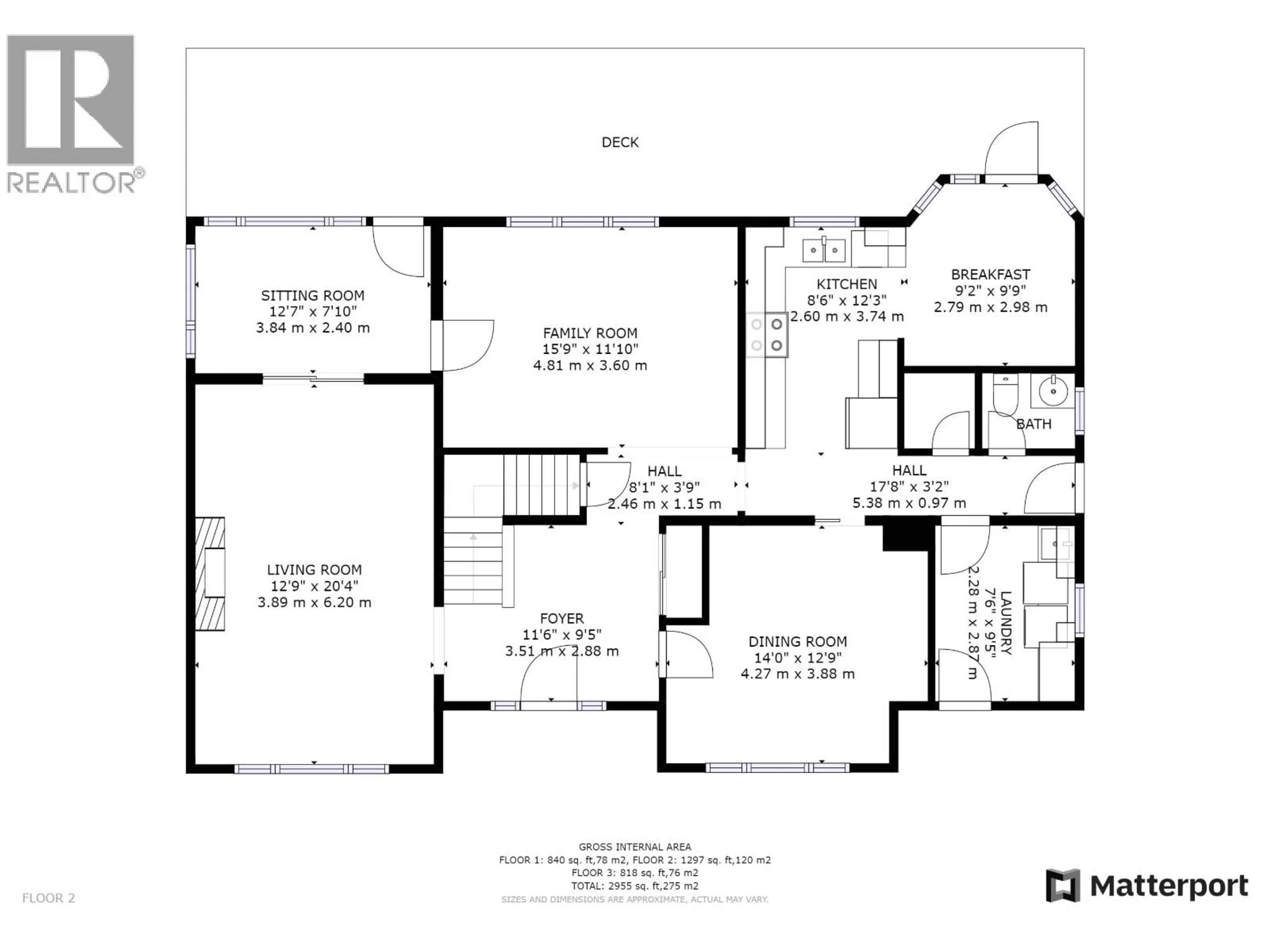 Floor plan for 10608 104 STREET, Fort St. John British Columbia V1J5C4