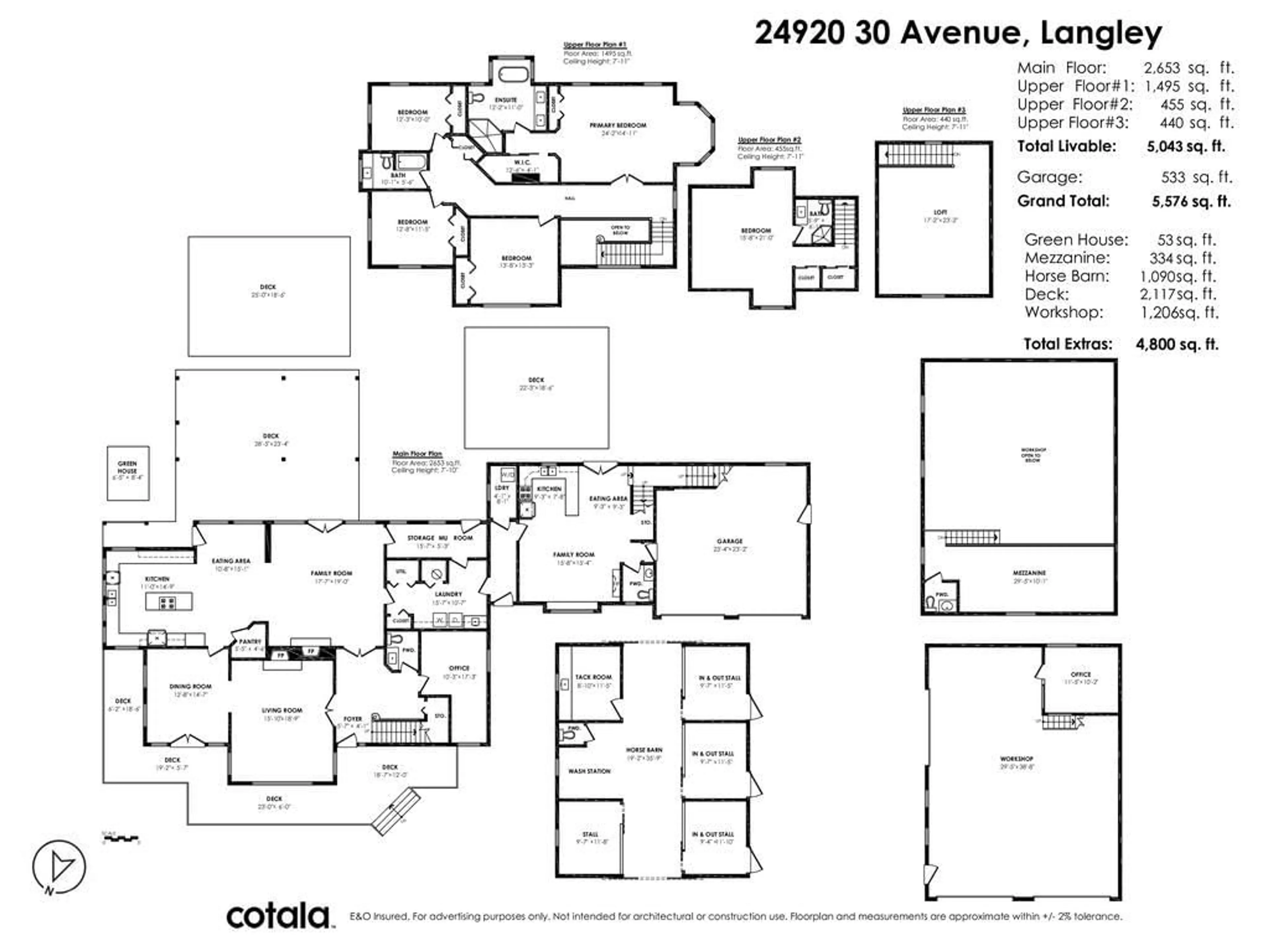 Floor plan for 24920 30 AVENUE, Langley British Columbia V4W1X9