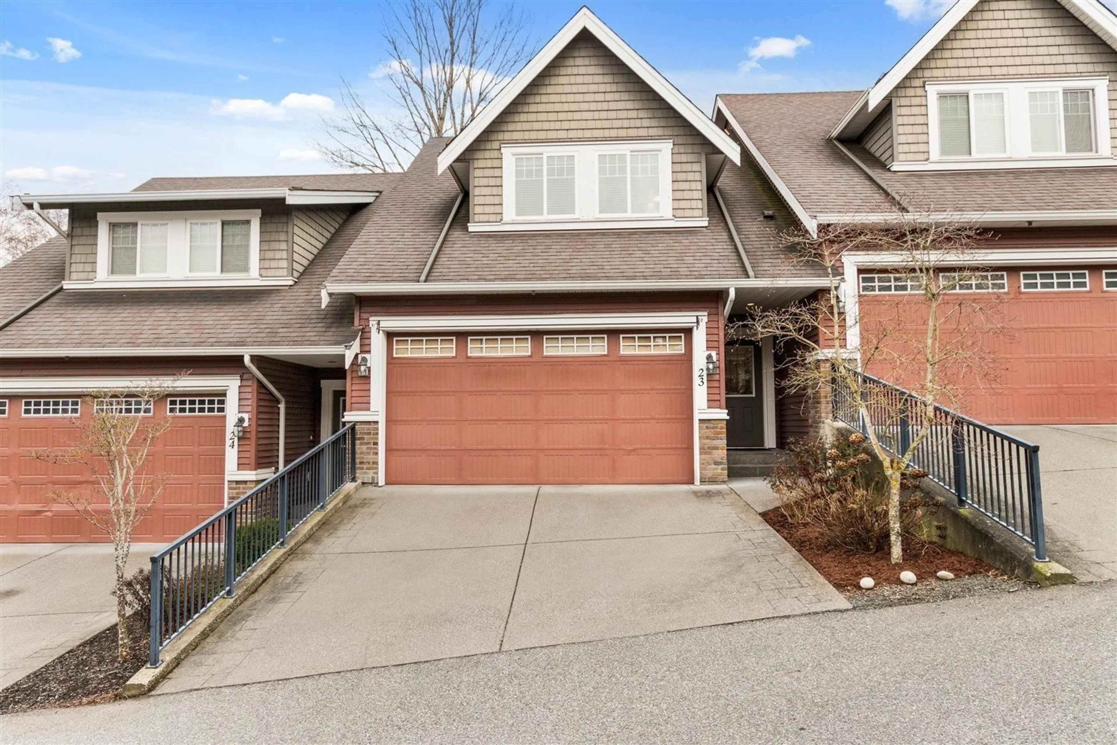 Home with brick exterior material, street for 23 - 46808 HUDSON ROAD, Chilliwack British Columbia V2R0L4