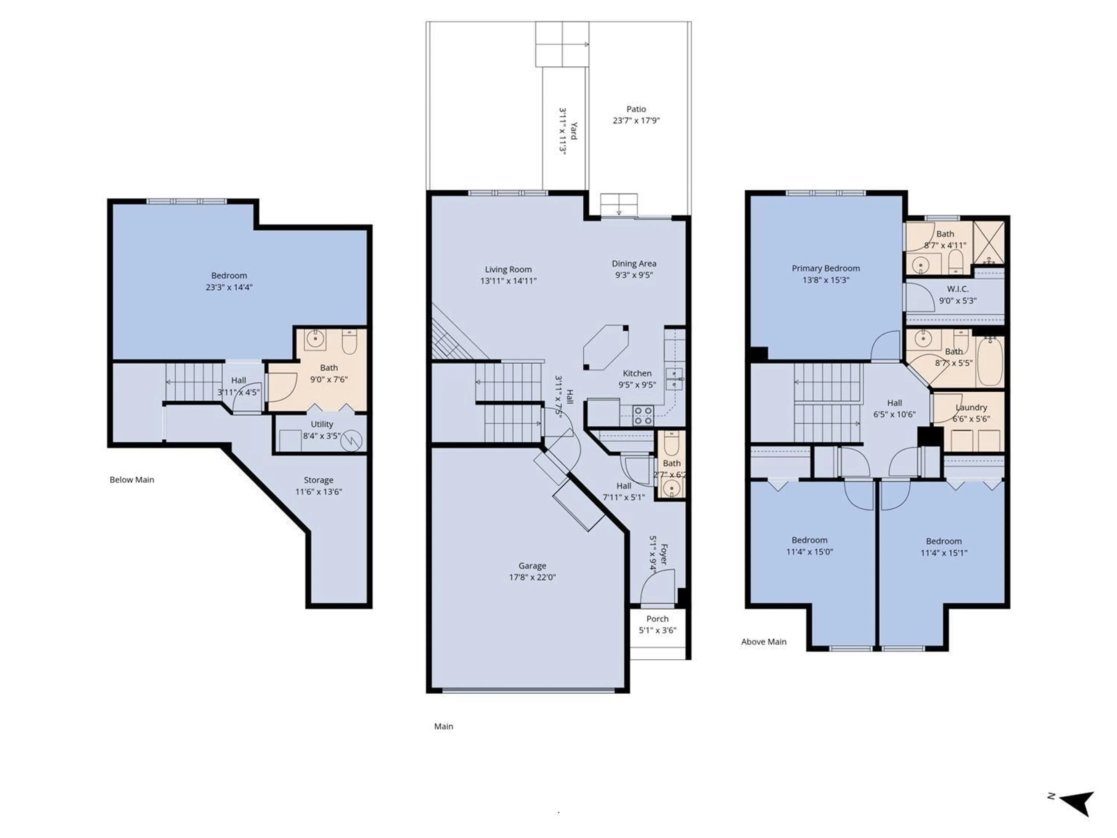 Floor plan for 23 - 46808 HUDSON ROAD, Chilliwack British Columbia V2R0L4