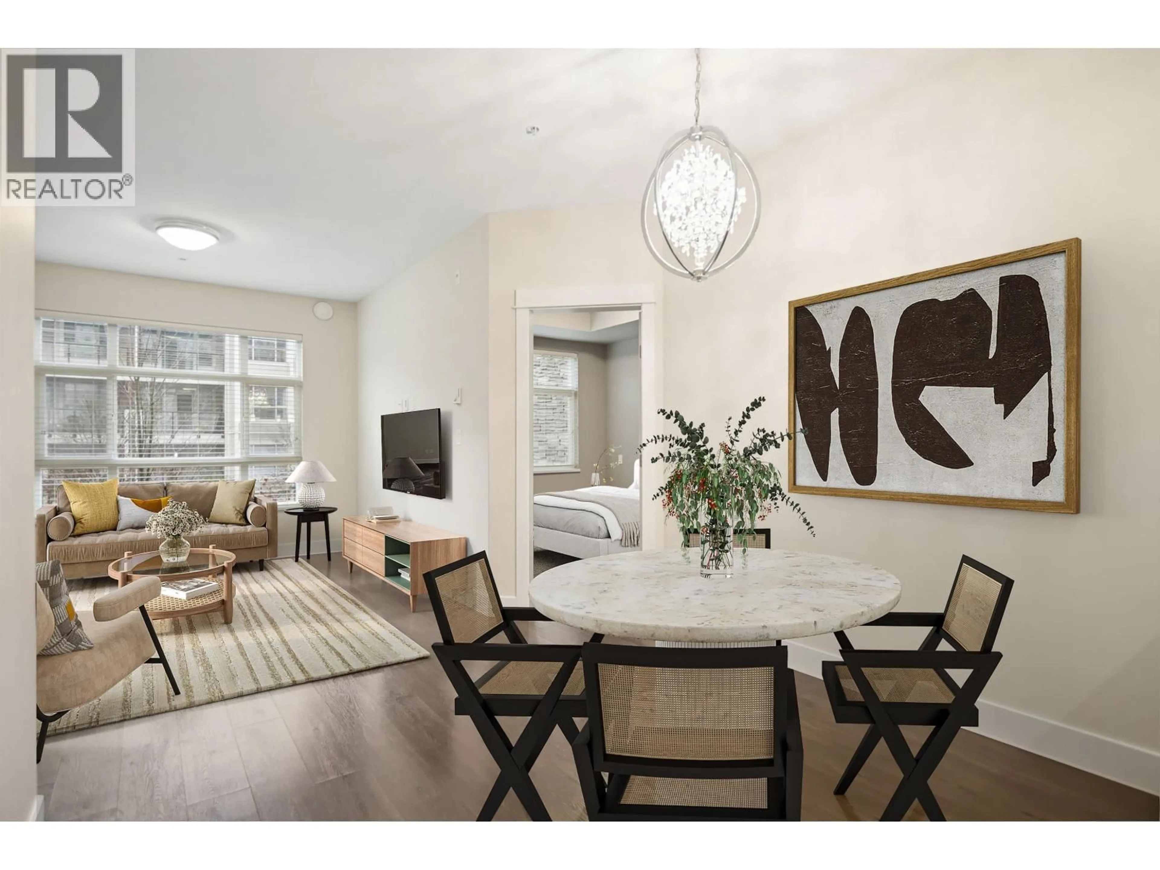 Living room with furniture, unknown for 205 - 2495 WILSON AVENUE, Port Coquitlam British Columbia V3C0E4