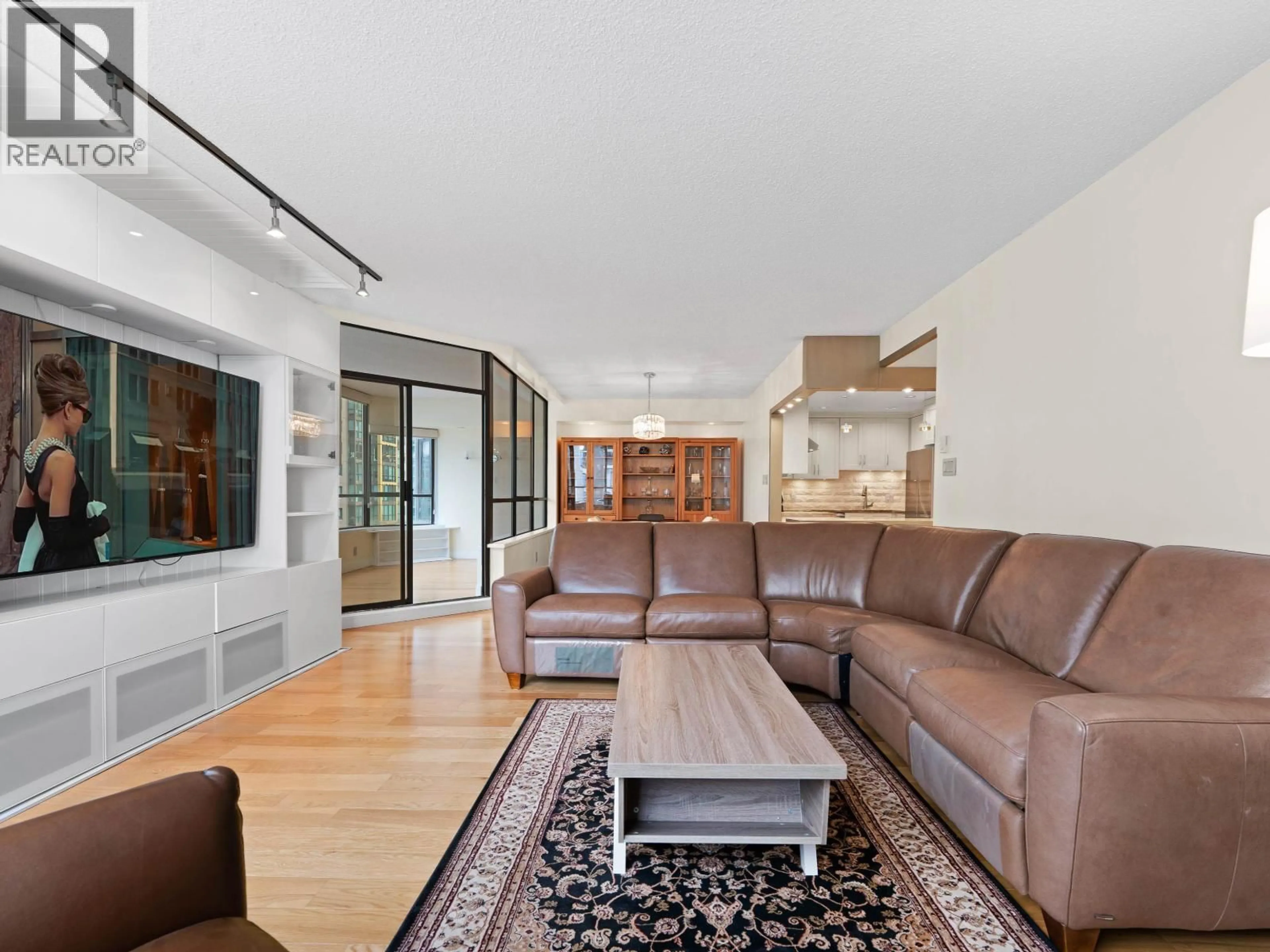 Living room with furniture, unknown for 601 - 738 BROUGHTON STREET, Vancouver British Columbia V6G3A7