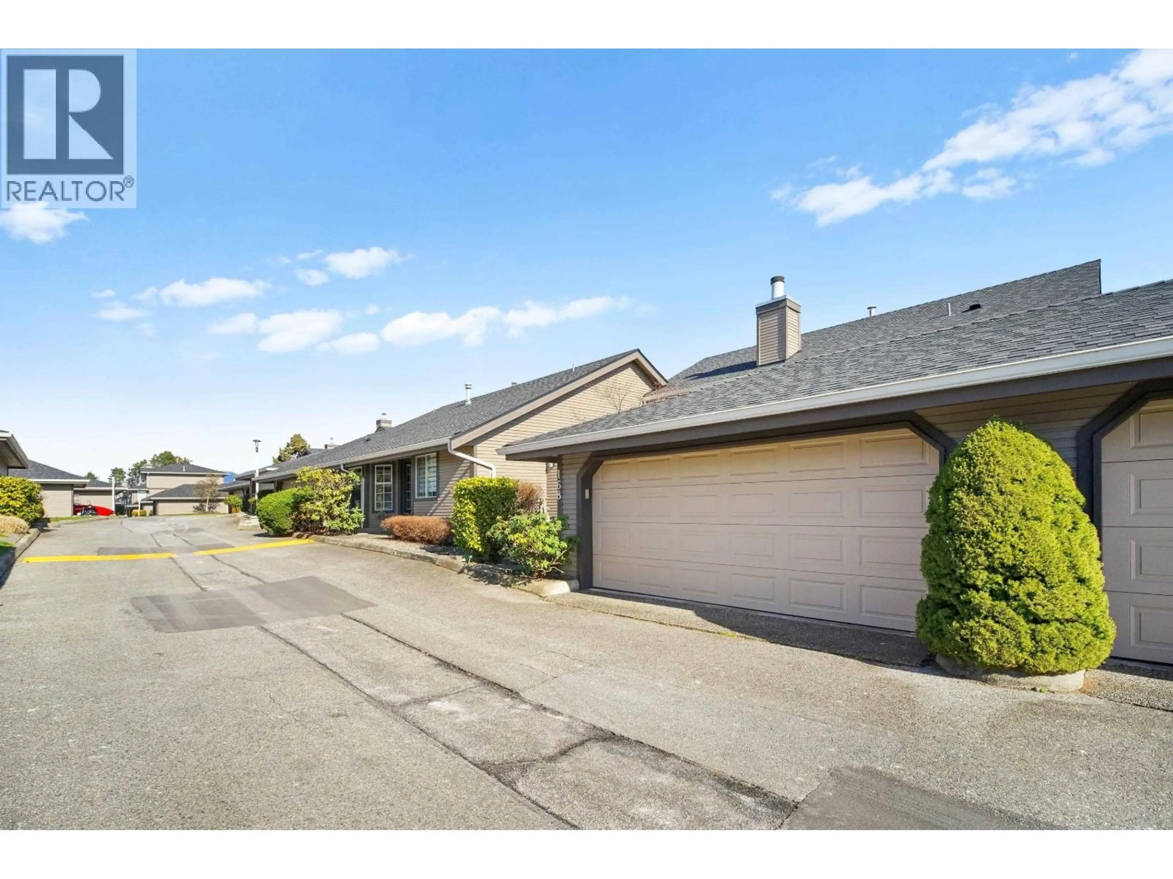 A pic from outside/outdoor area/front of a property/back of a property/a pic from drone, street for 168 - 1140 CASTLE CRESCENT, Port Coquitlam British Columbia V3C5R3