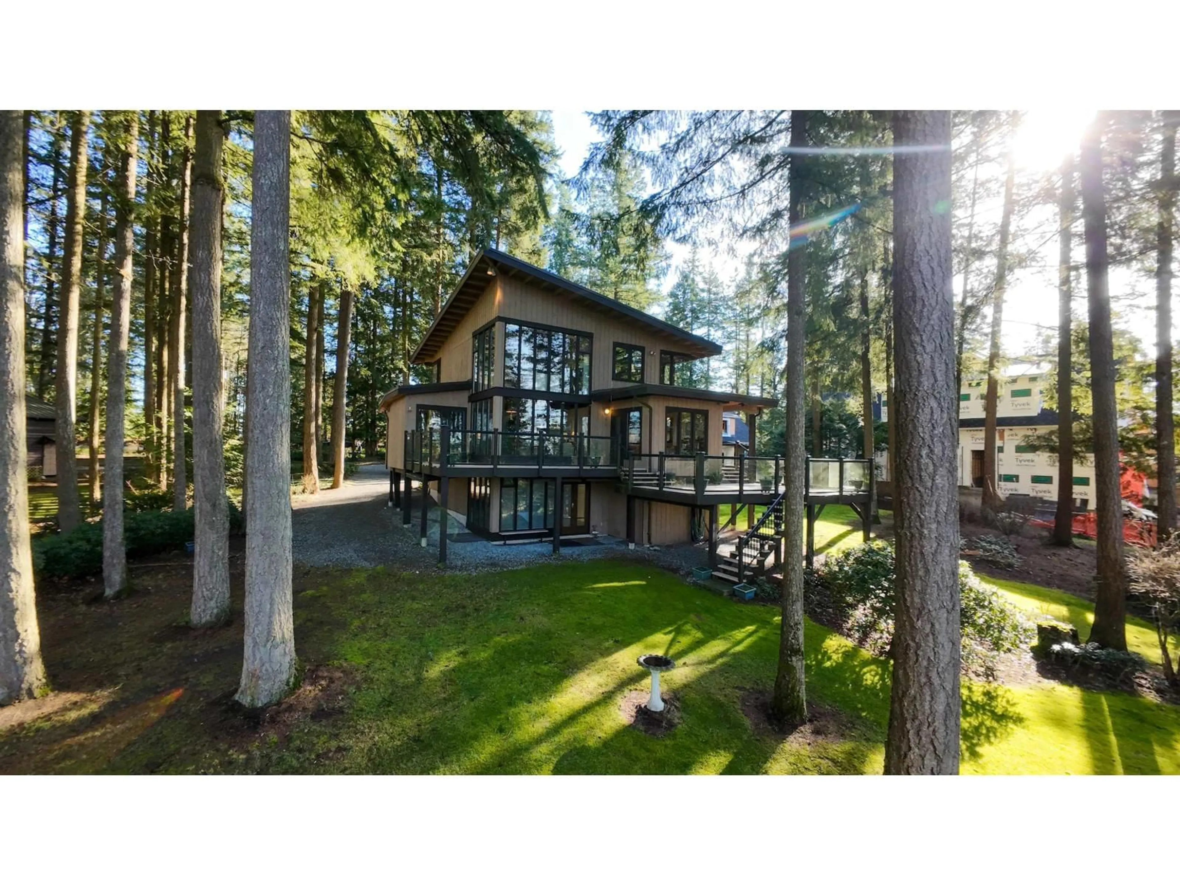 A pic from outside/outdoor area/front of a property/back of a property/a pic from drone, forest/trees view for 3177 207A STREET, Langley British Columbia V3A4P5