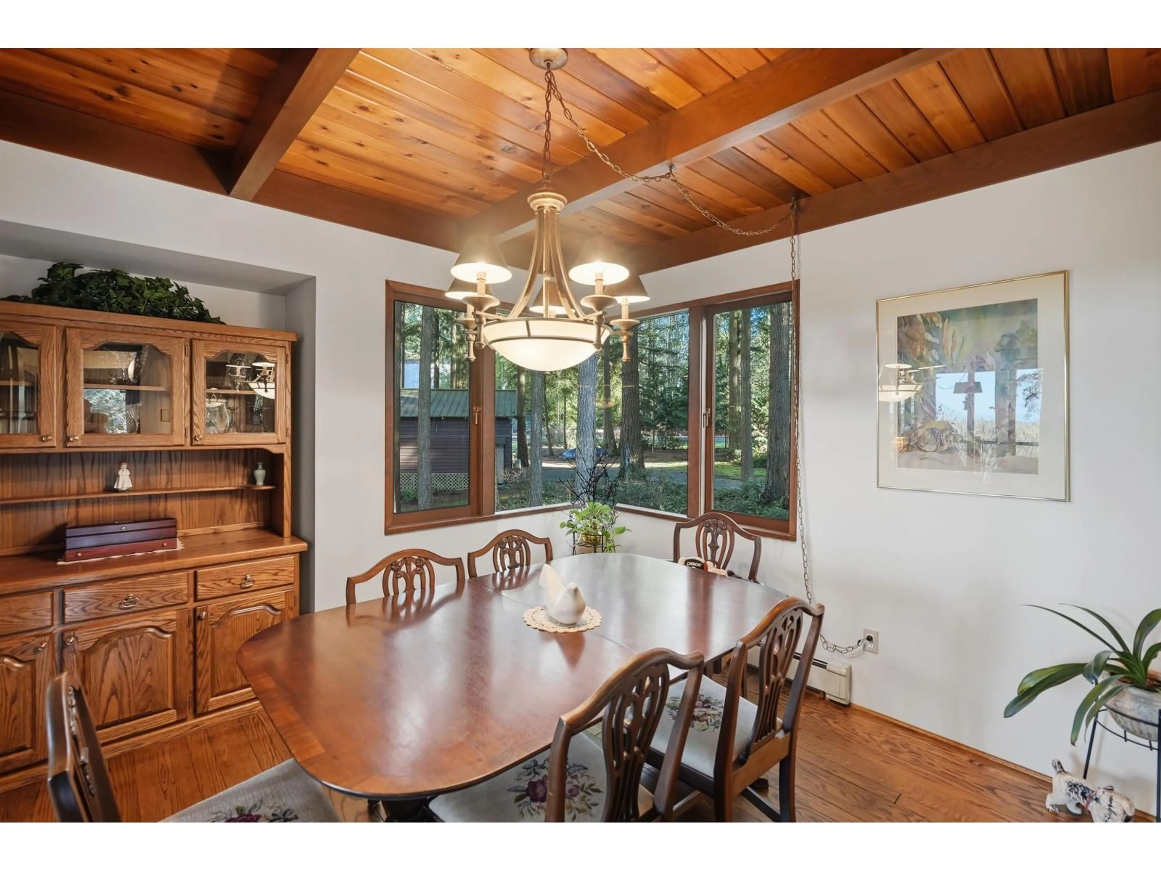 Dining room, wood/laminate floor for 3177 207A STREET, Langley British Columbia V3A4P5