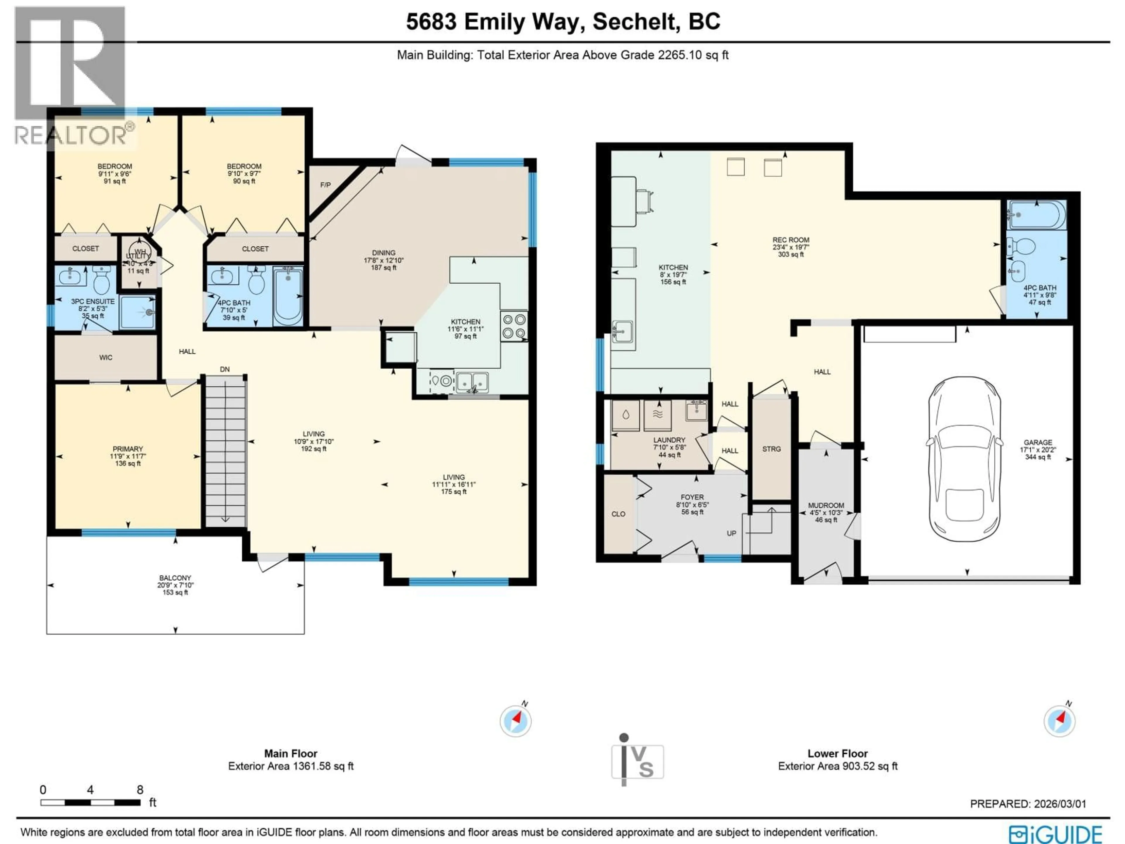 Floor plan for 5683 EMILY WAY, Sechelt British Columbia V7Z0N5