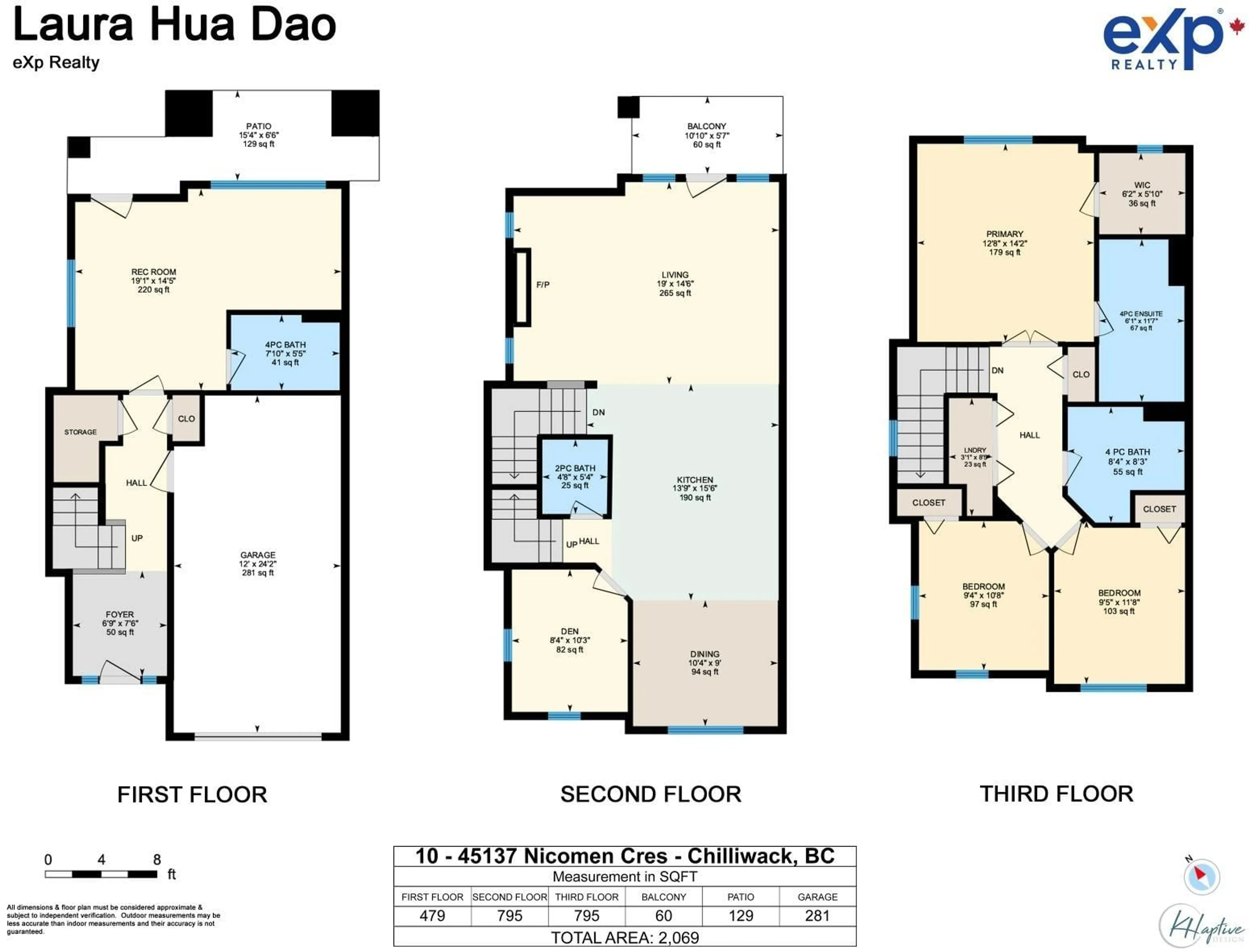 Floor plan for 10 - 45137 NICOMEN CRESCENT, Chilliwack British Columbia V2R0R3