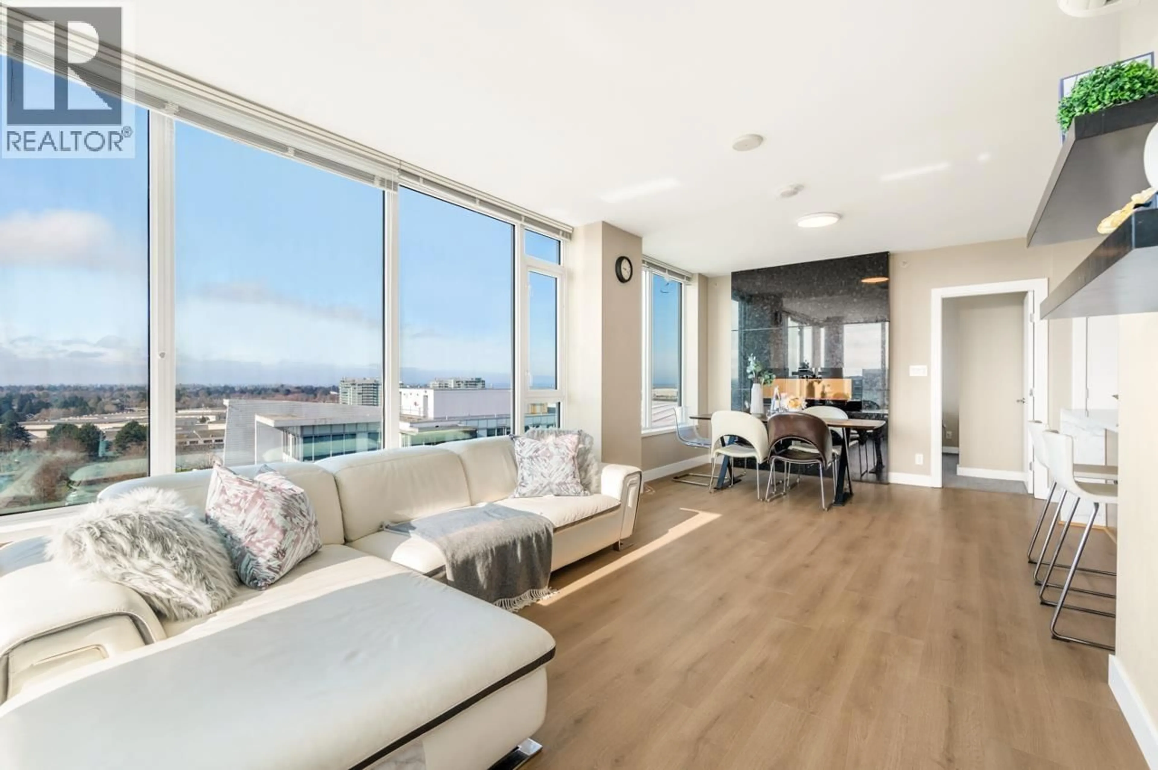 Living room with furniture, unknown for 1708 - 6971 ELMBRIDGE WAY, Richmond British Columbia V7C0A5