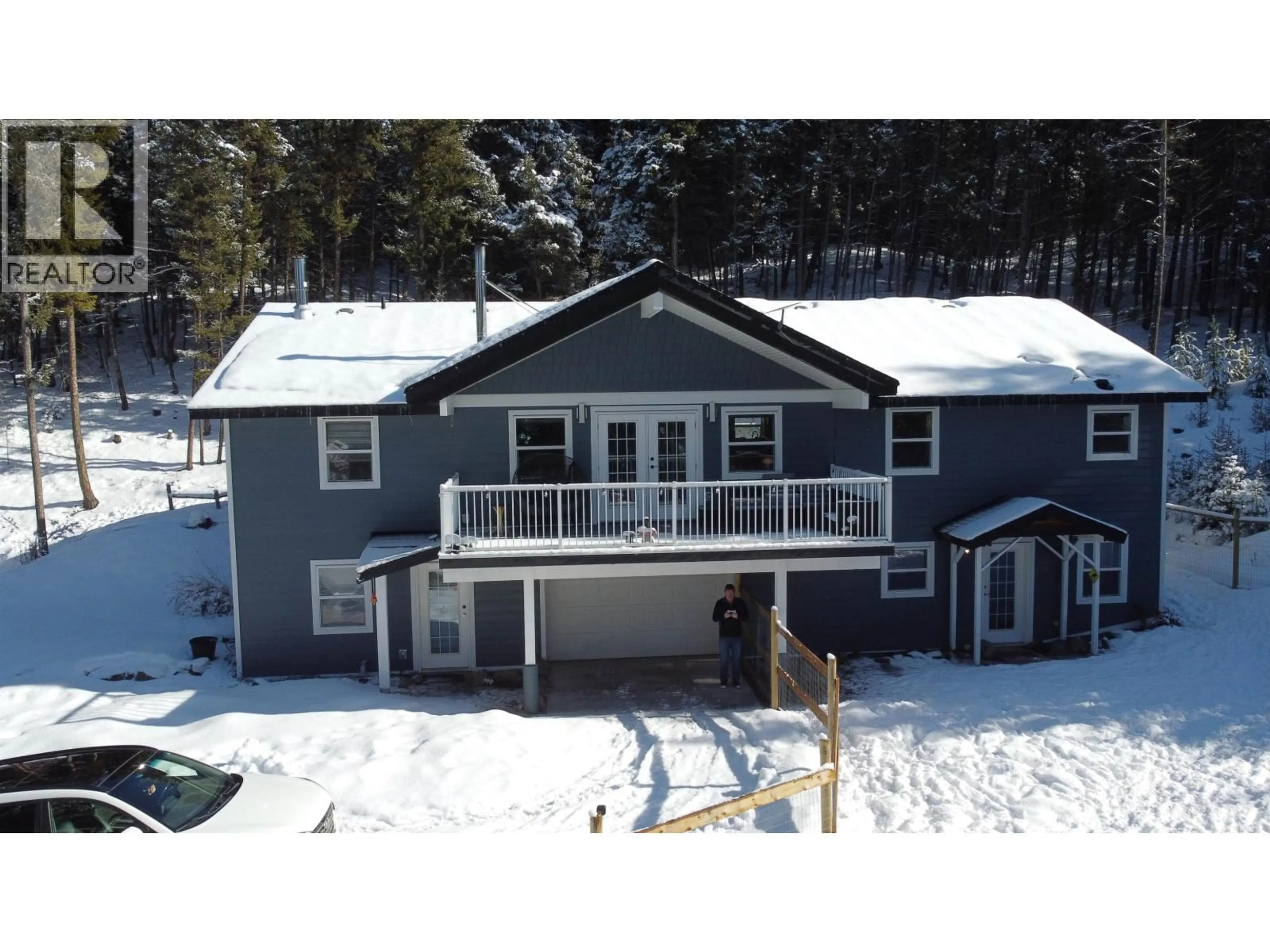 A pic from outside/outdoor area/front of a property/back of a property/a pic from drone, unknown for 6508 HORSE LAKE ROAD, Lone Butte British Columbia V0K1X3