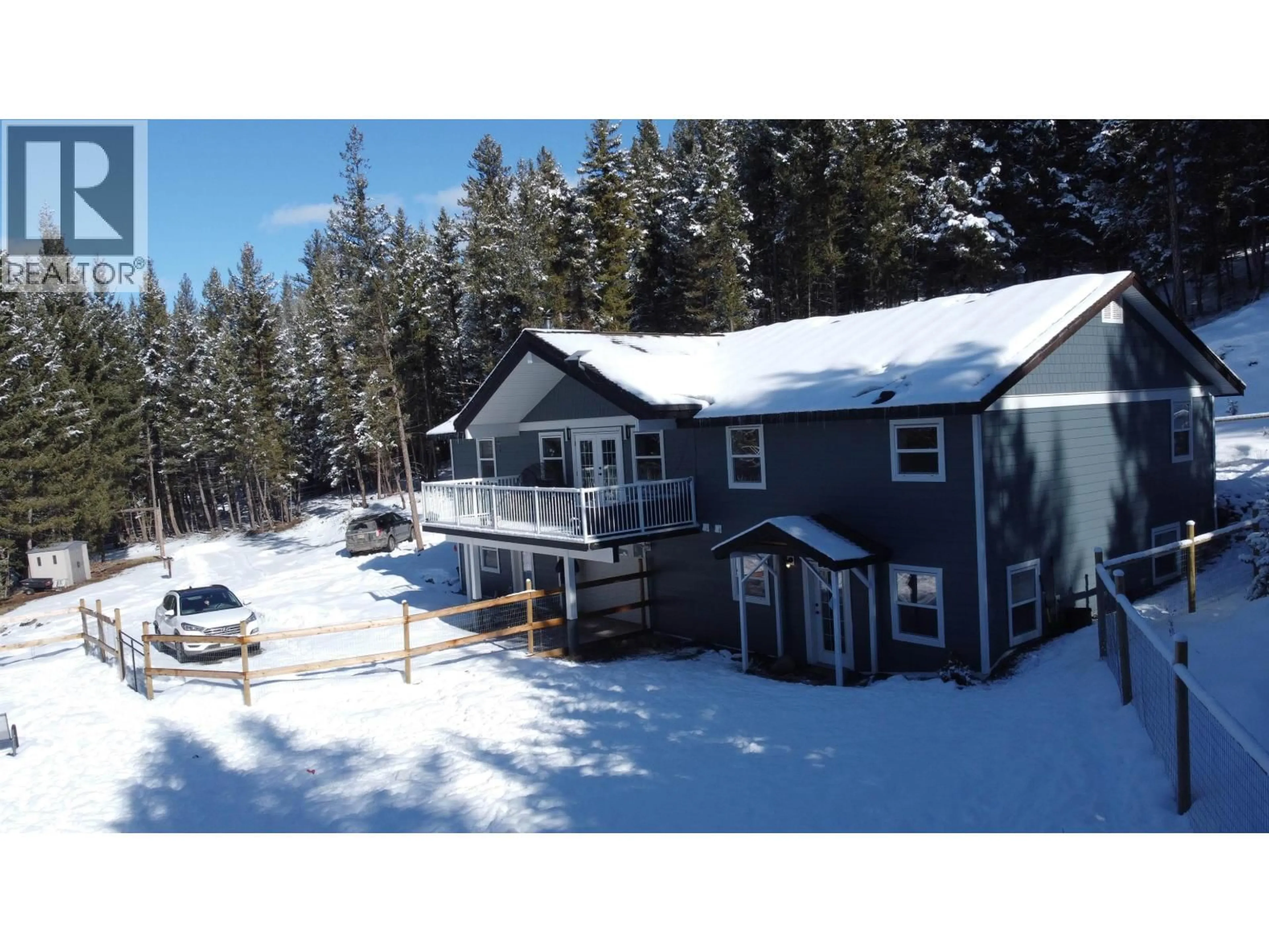 A pic from outside/outdoor area/front of a property/back of a property/a pic from drone, unknown for 6508 HORSE LAKE ROAD, Lone Butte British Columbia V0K1X3