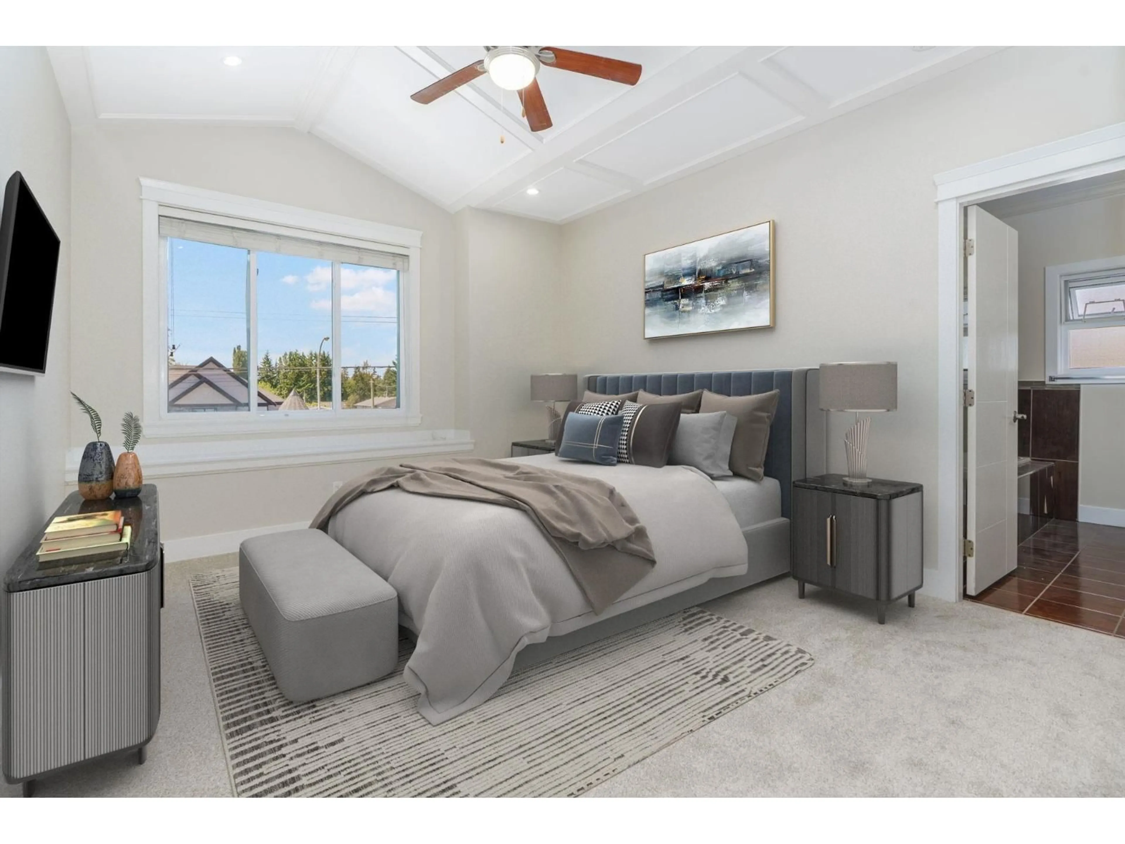 Bedroom with bed, unknown for 9944 128 STREET, Surrey British Columbia V3T2Y8