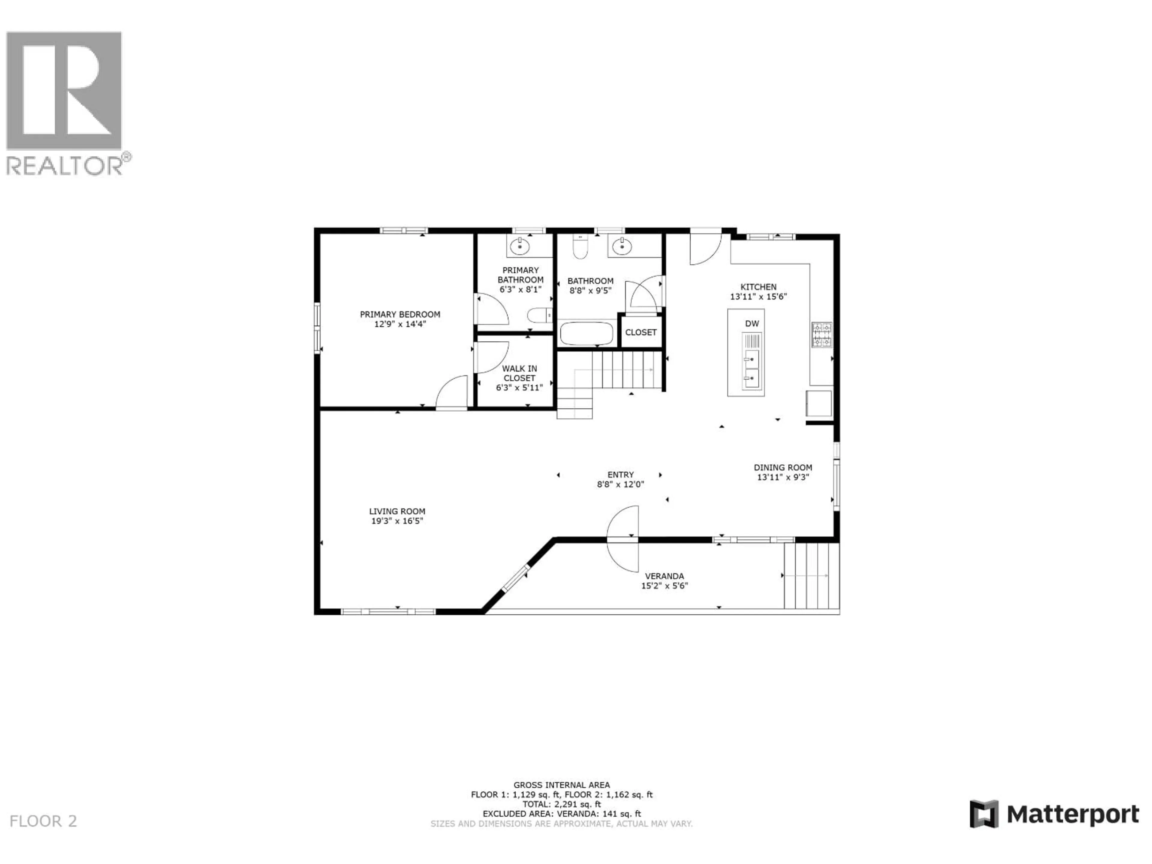 Floor plan for 6344 HIGHLAND CRESCENT, 100 Mile House British Columbia V0K2E3