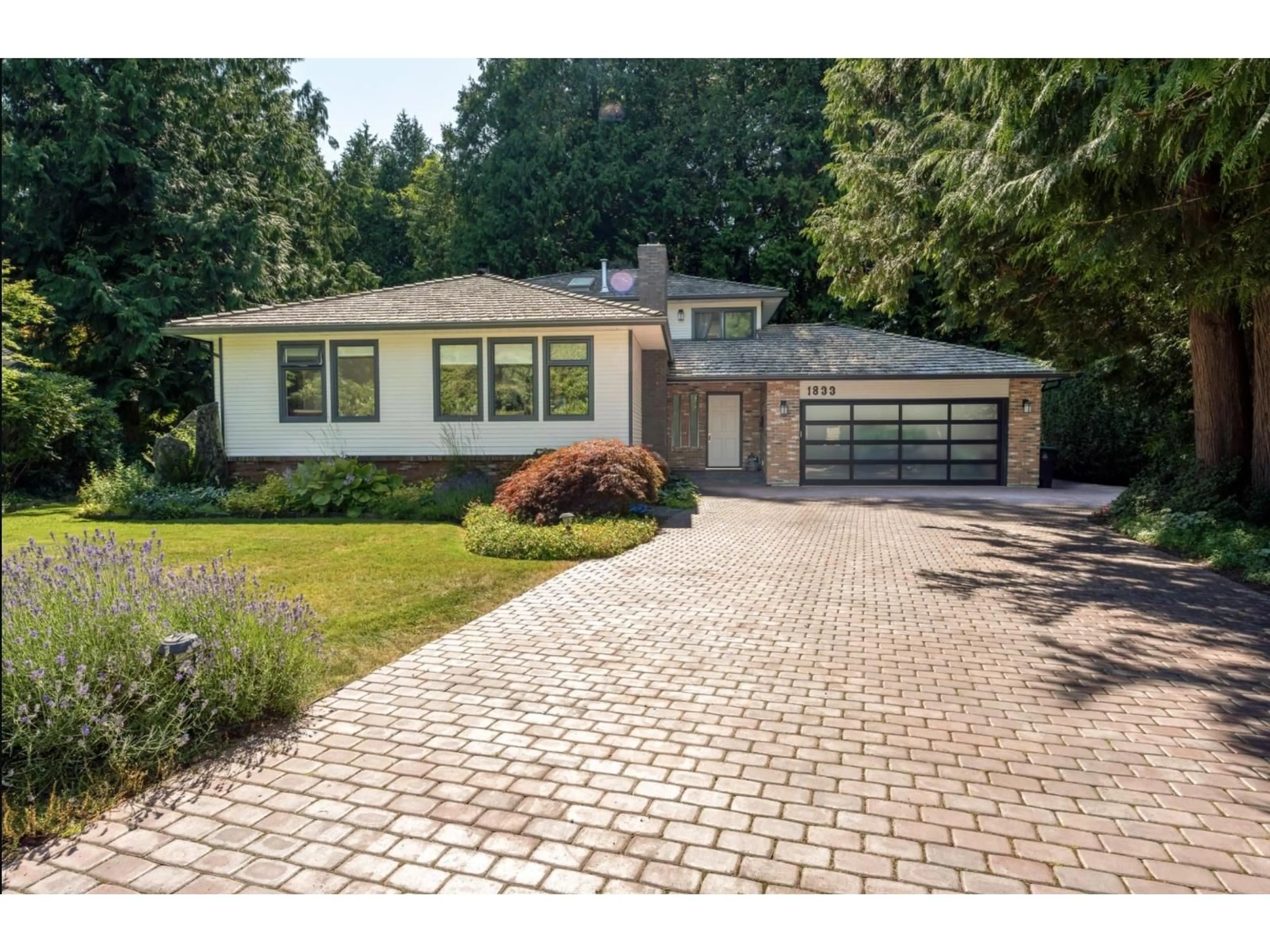 Home with brick exterior material, street for 1833 133A STREET, Surrey British Columbia V4A7M4