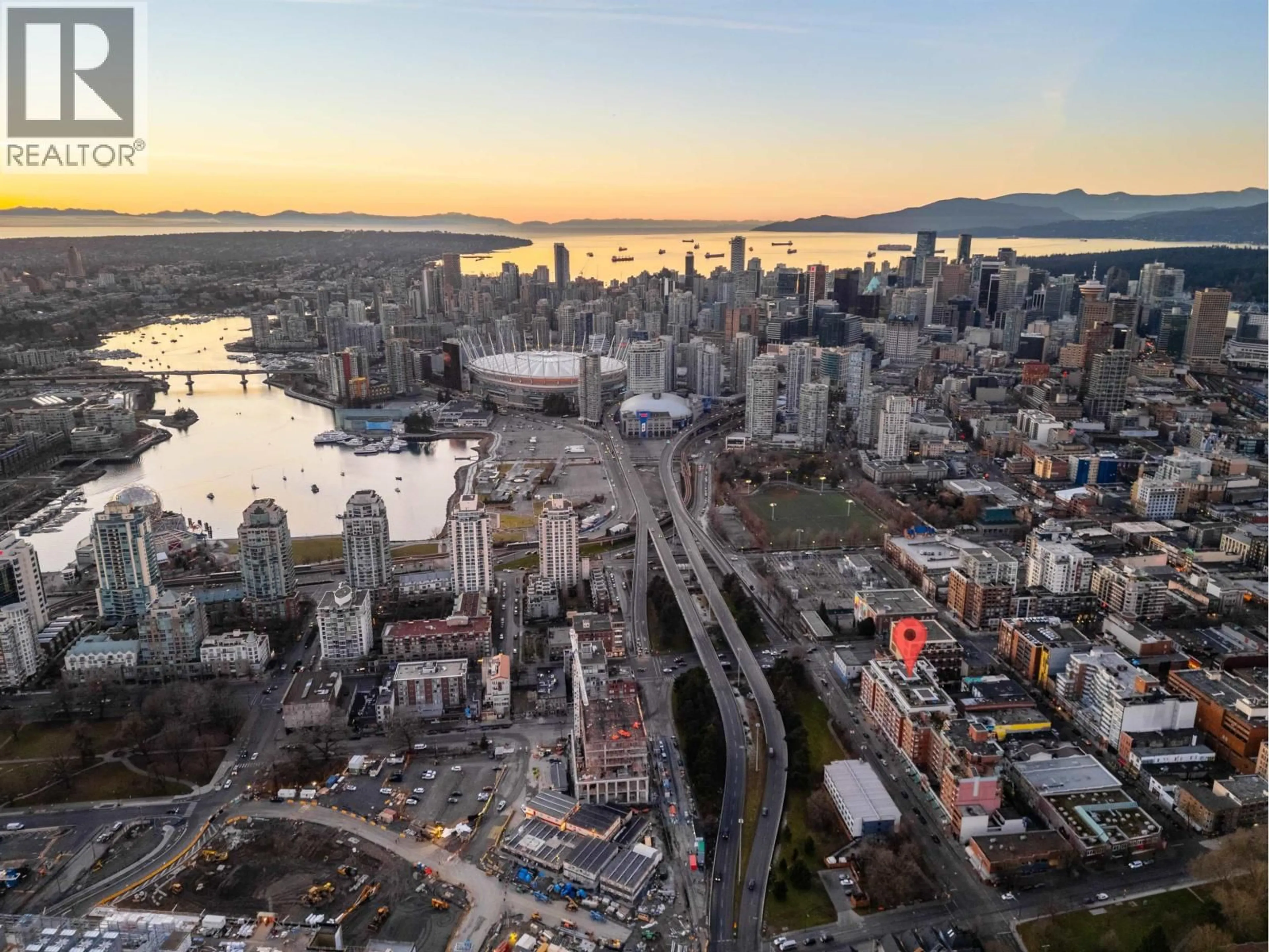 A pic from outside/outdoor area/front of a property/back of a property/a pic from drone, street for 801 - 221 UNION STREET, Vancouver British Columbia V6A0B4