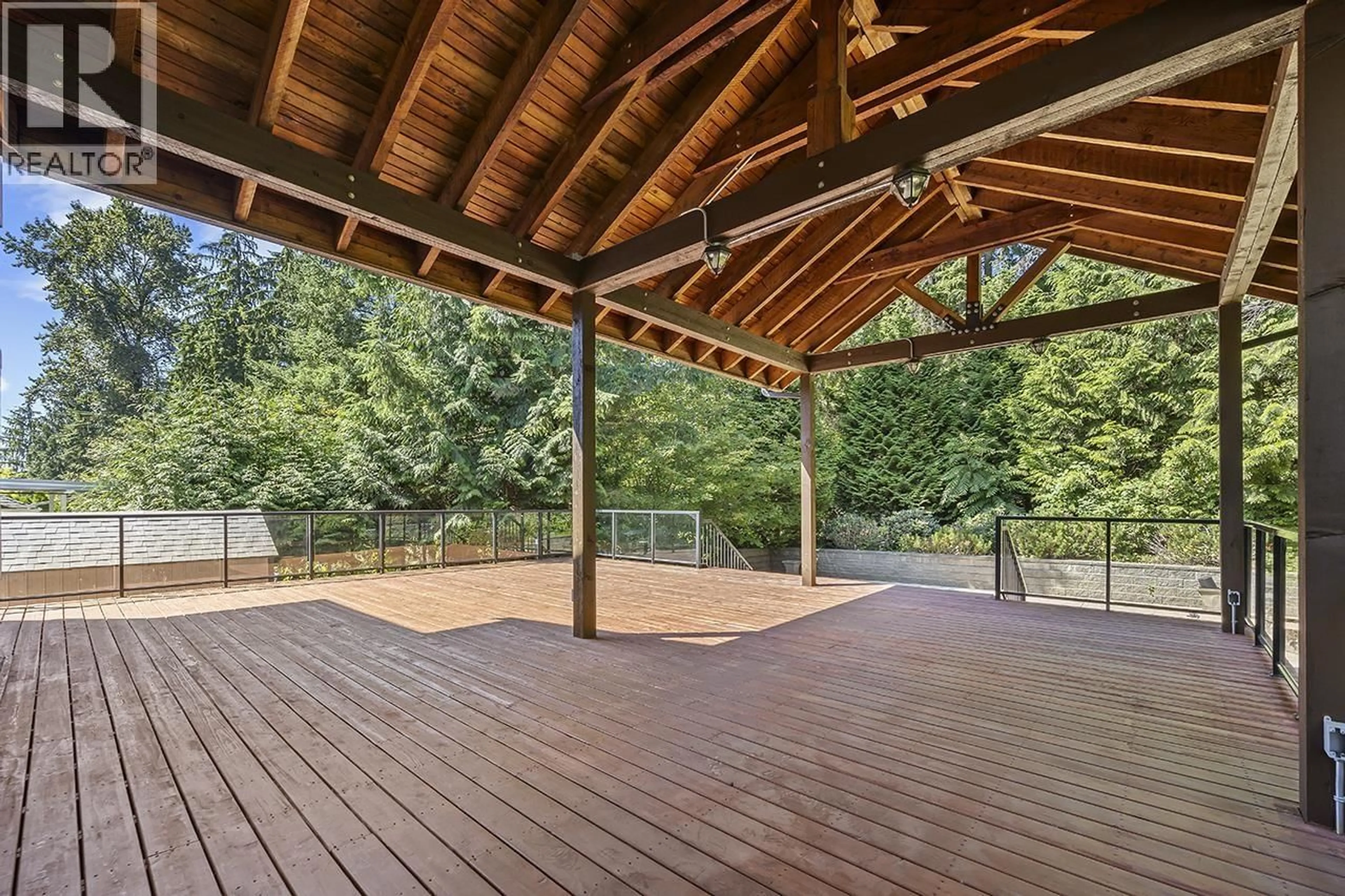 Patio, forest/trees view for 1562 BRAMBLE LANE, Coquitlam British Columbia V3E2T3