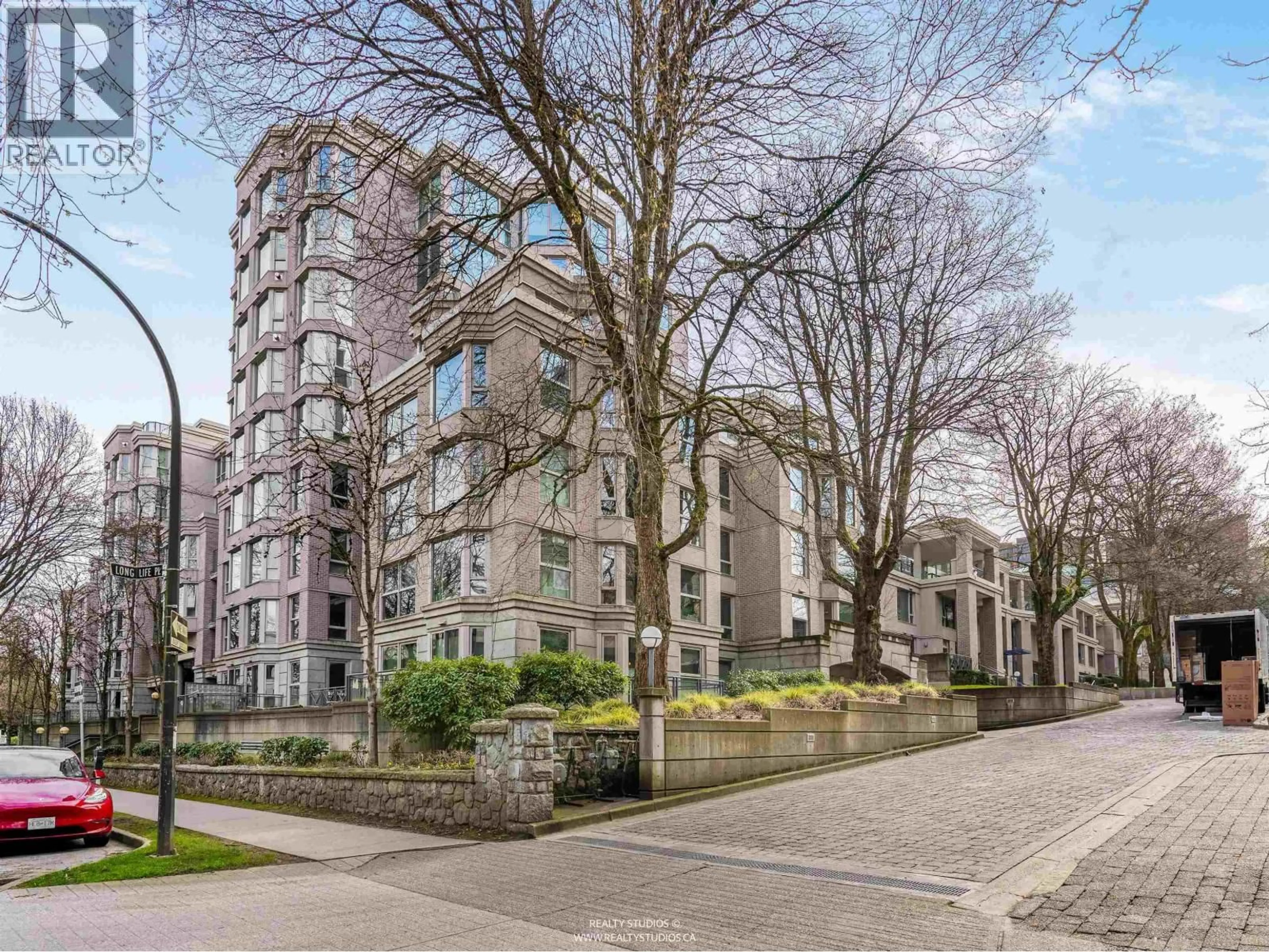 A pic from outside/outdoor area/front of a property/back of a property/a pic from drone, street for 224 - 2628 LONG LIFE PLACE, Vancouver British Columbia V5Z4N9