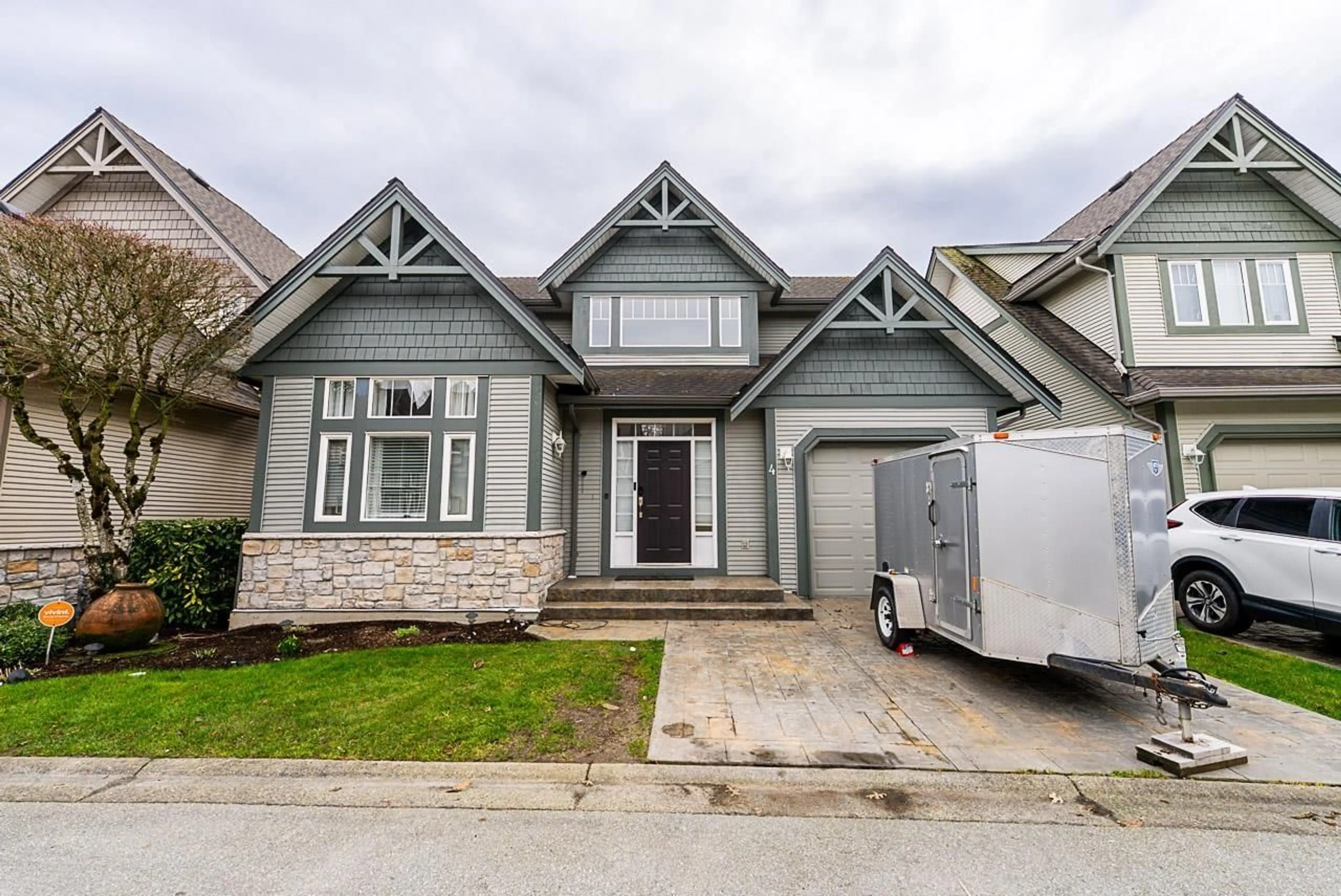 Home with vinyl exterior material, street for 4 - 6177 169 STREET, Surrey British Columbia V3S9E8