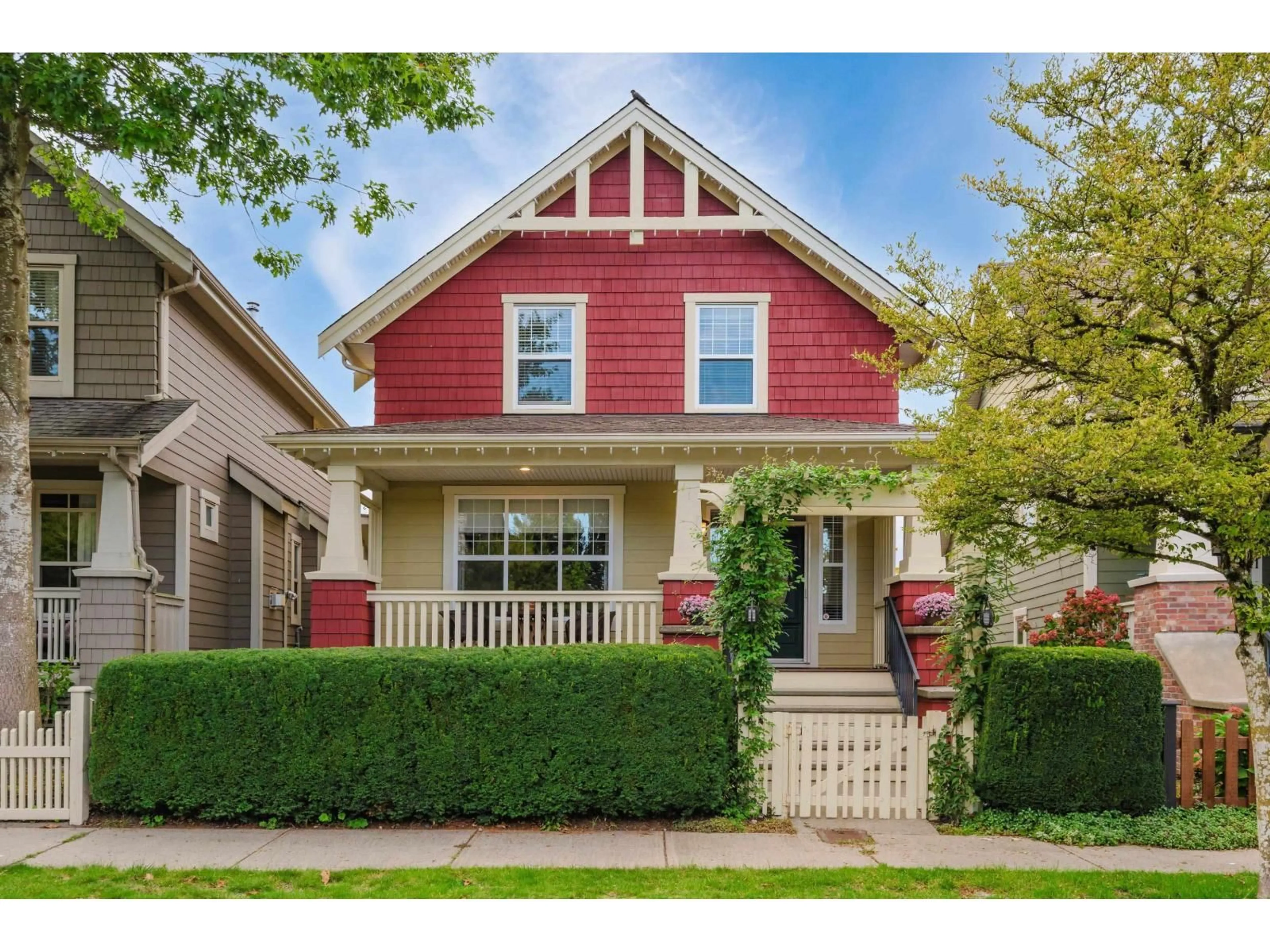 Home with brick exterior material, street for 9367 CASIMIR STREET, Langley British Columbia V1M4G2