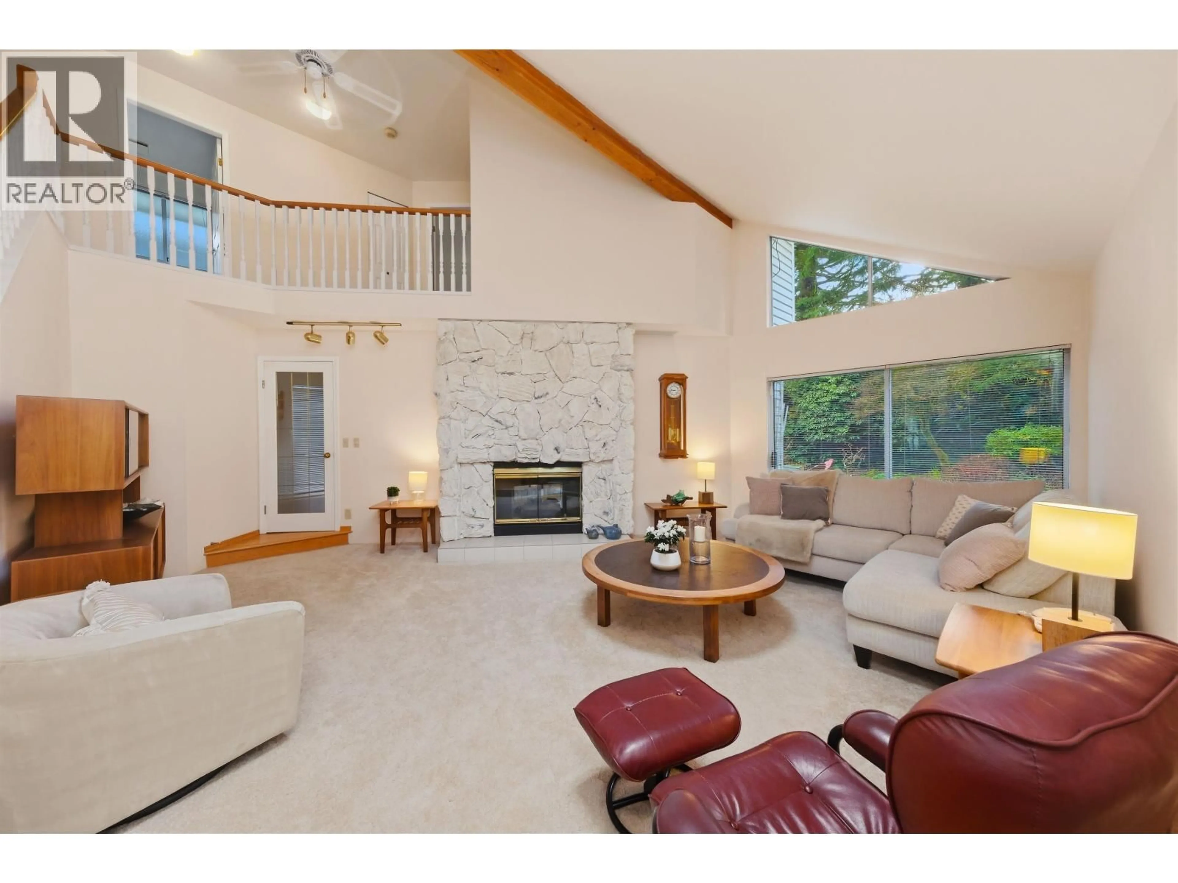 Living room with furniture, ceramic/tile floor for 1485 PERCY COURT, North Vancouver British Columbia V7G2P4