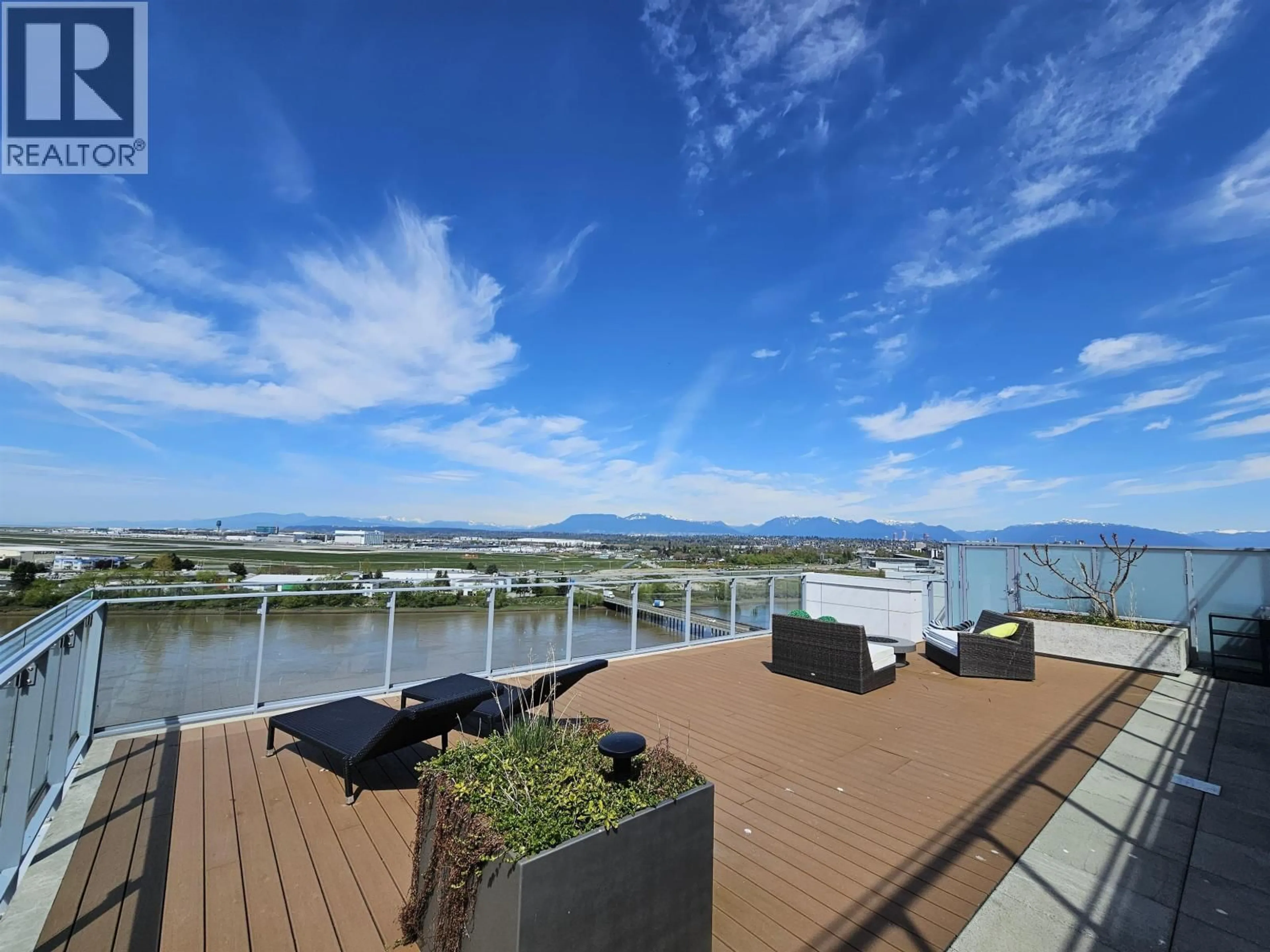 Patio, water/lake/river/ocean view for 1201 - 6811 PEARSON WAY, Richmond British Columbia V7C0E7