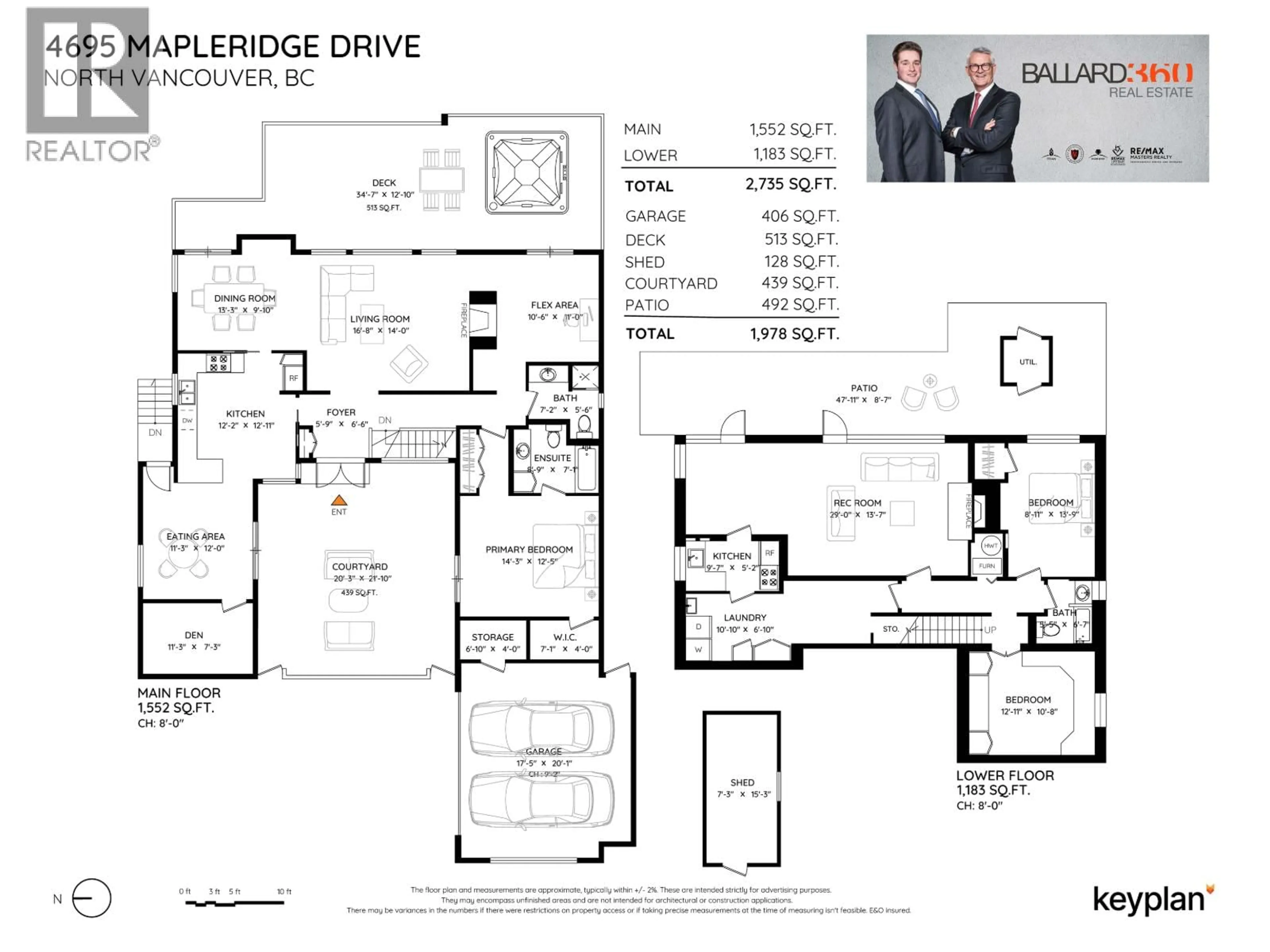 Floor plan for 4695 MAPLERIDGE DRIVE, North Vancouver British Columbia V7R3T6