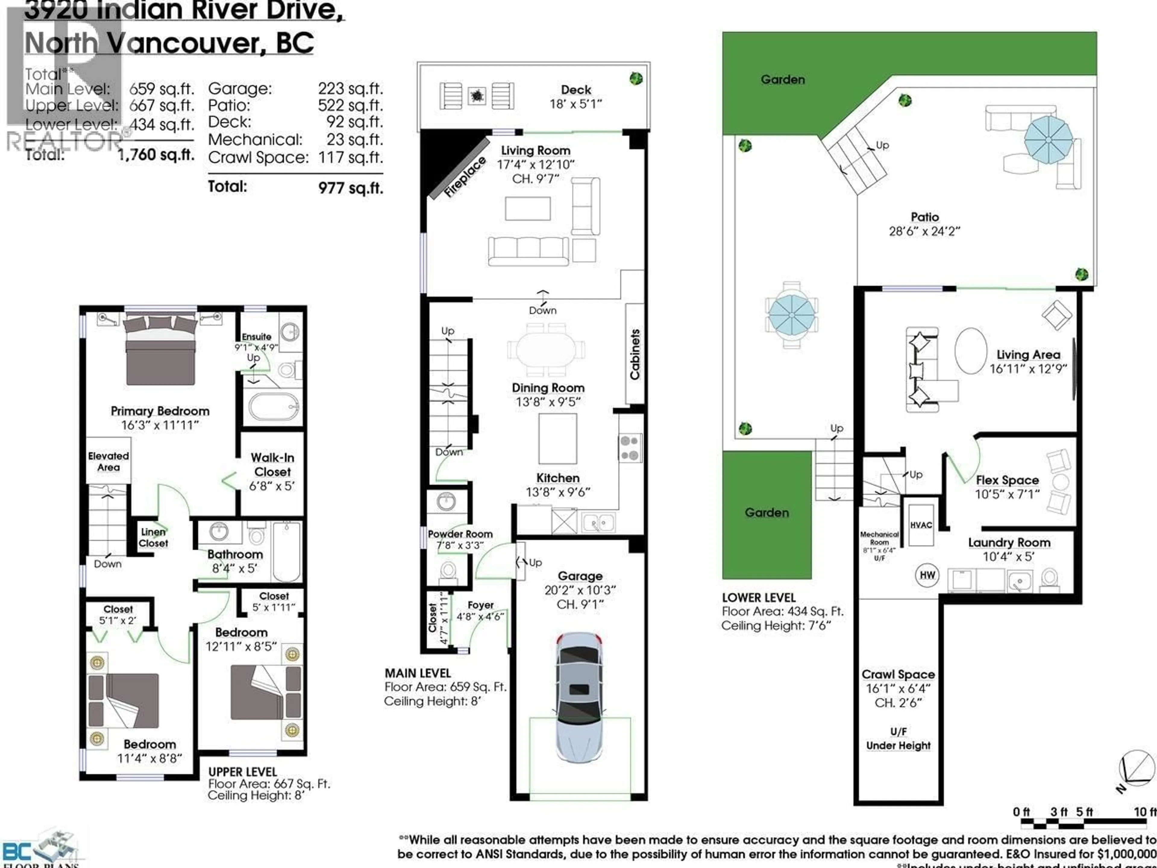 Floor plan for 3920 INDIAN RIVER DRIVE, North Vancouver British Columbia V7G2G8