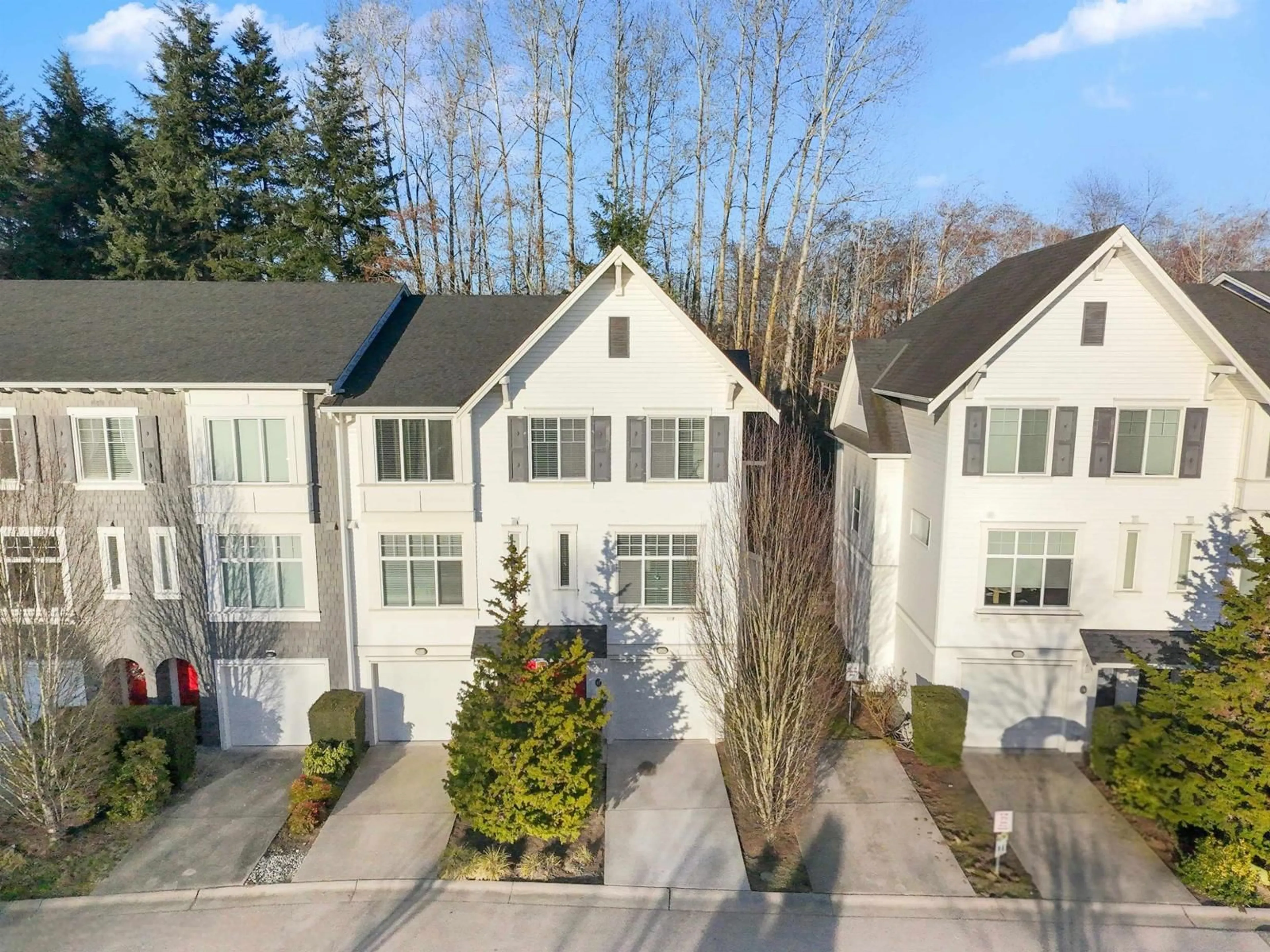 A pic from outside/outdoor area/front of a property/back of a property/a pic from drone, street for 17 - 18681 68 AVENUE, Surrey British Columbia V4N5V1