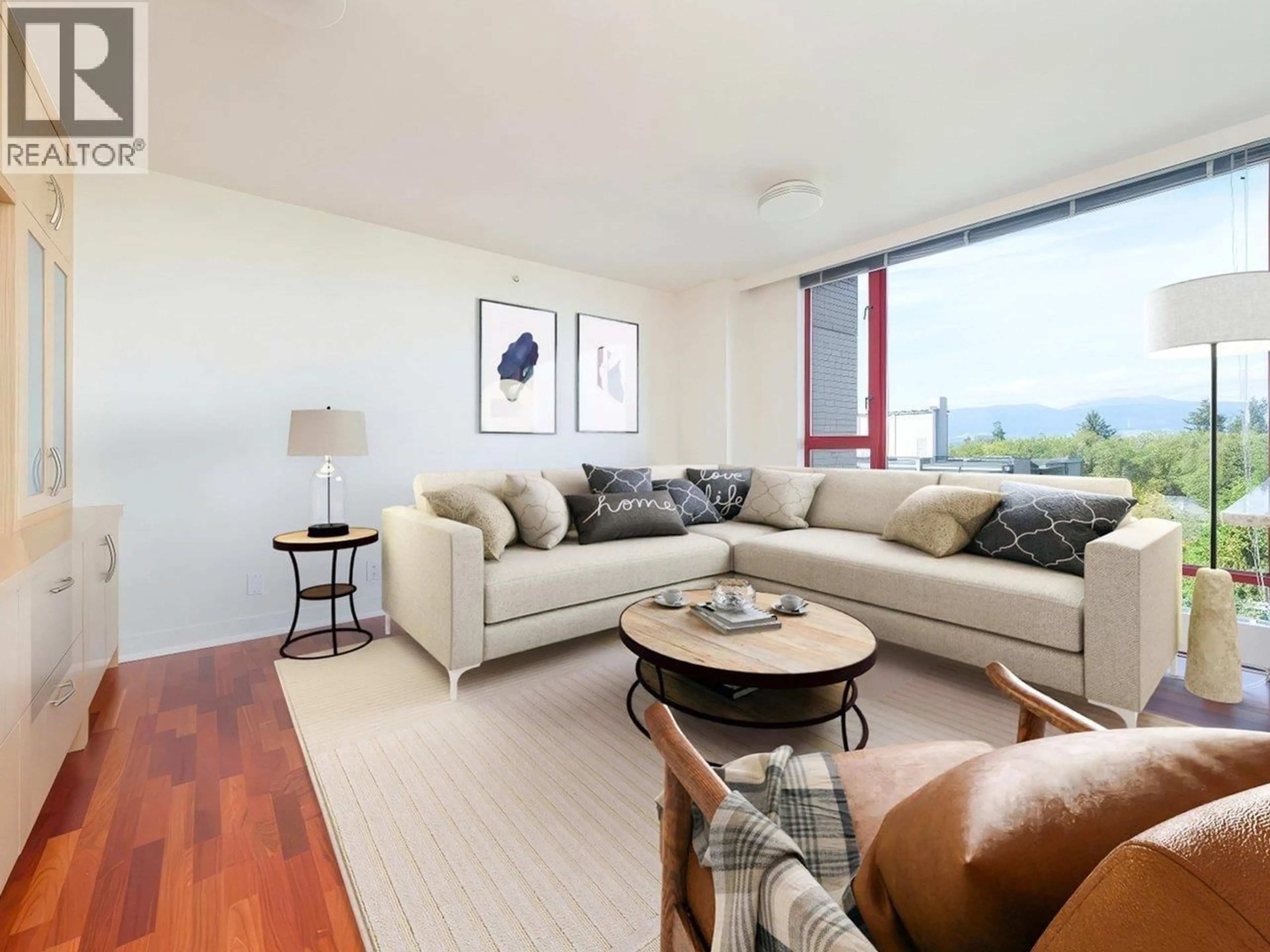 Living room with furniture, unknown for 802 - 2108 38TH AVENUE, Vancouver British Columbia V6M1R9