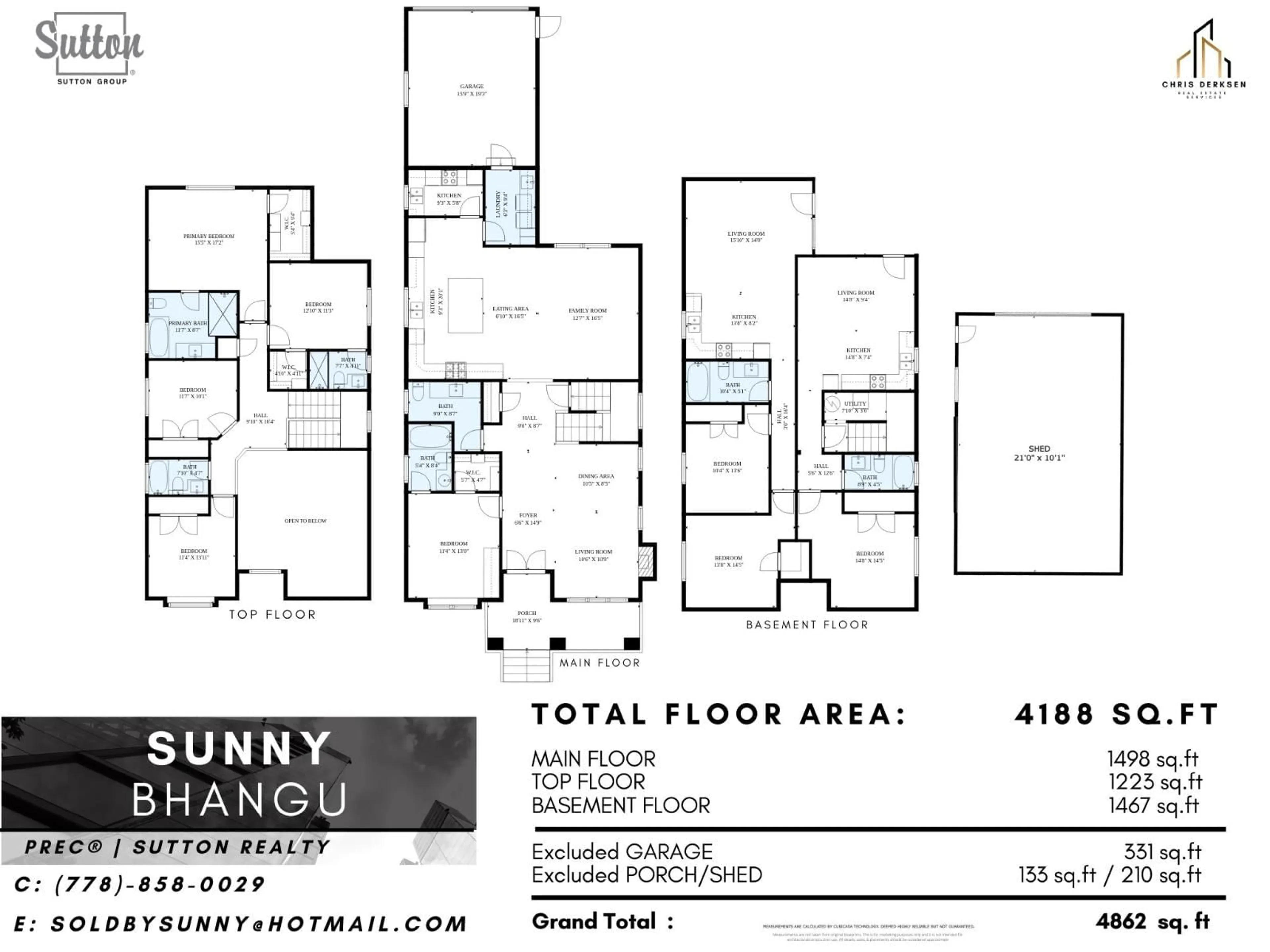 Floor plan for 6631 121A STREET, Surrey British Columbia V4C4S1