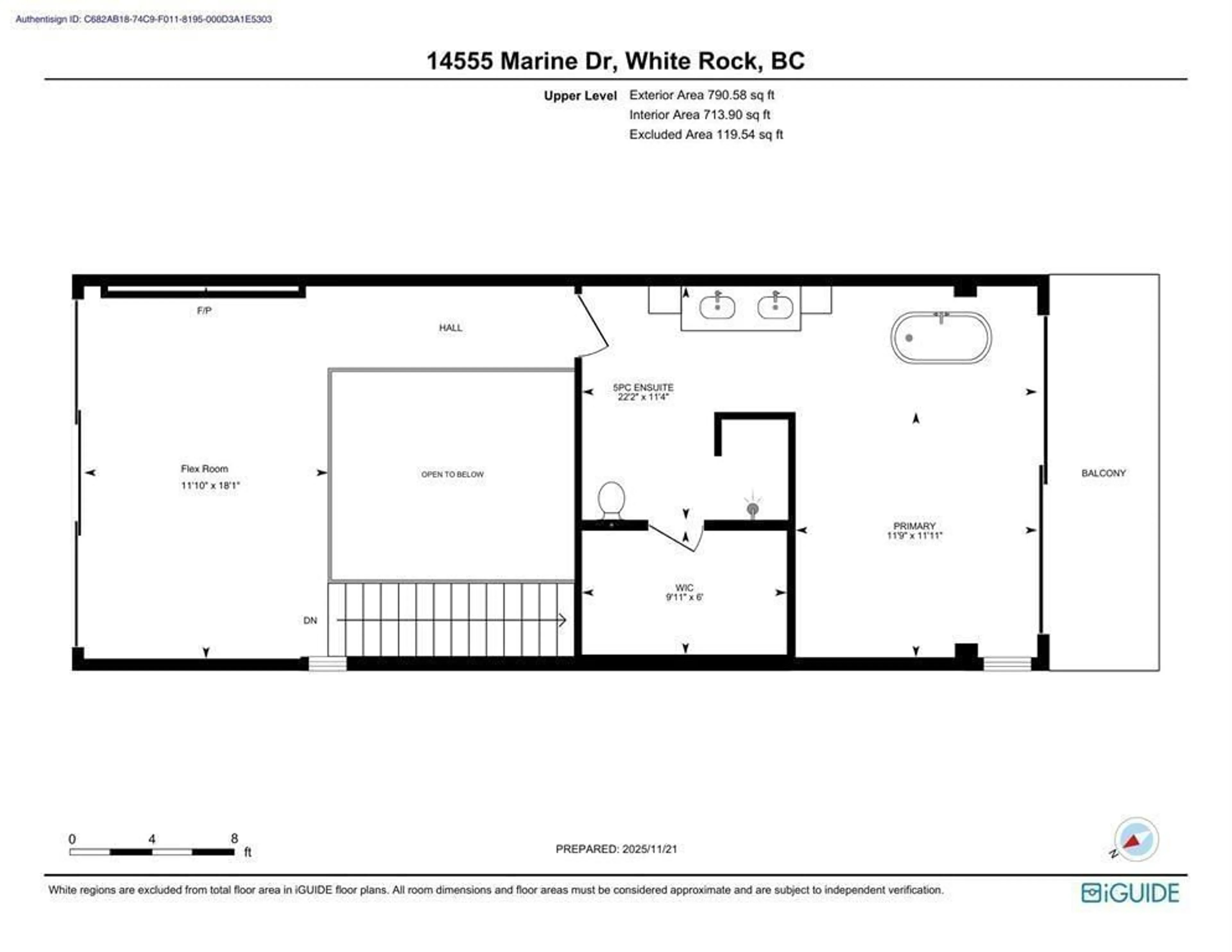 Floor plan for 14555 MARINE DRIVE, White Rock British Columbia V4B1B5