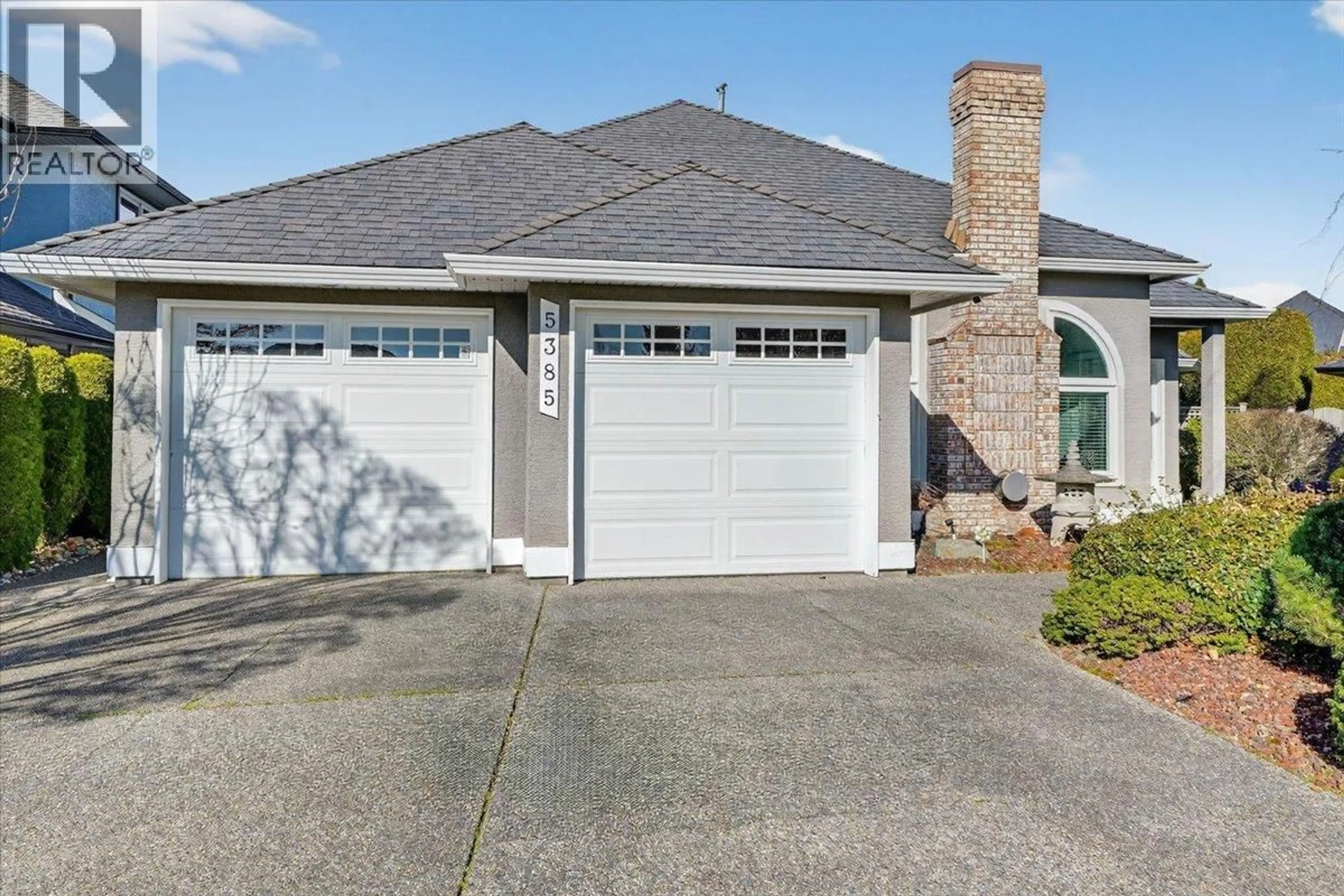 Home with vinyl exterior material, street for 5385 GALLEON PLACE, Delta British Columbia V4K5A5