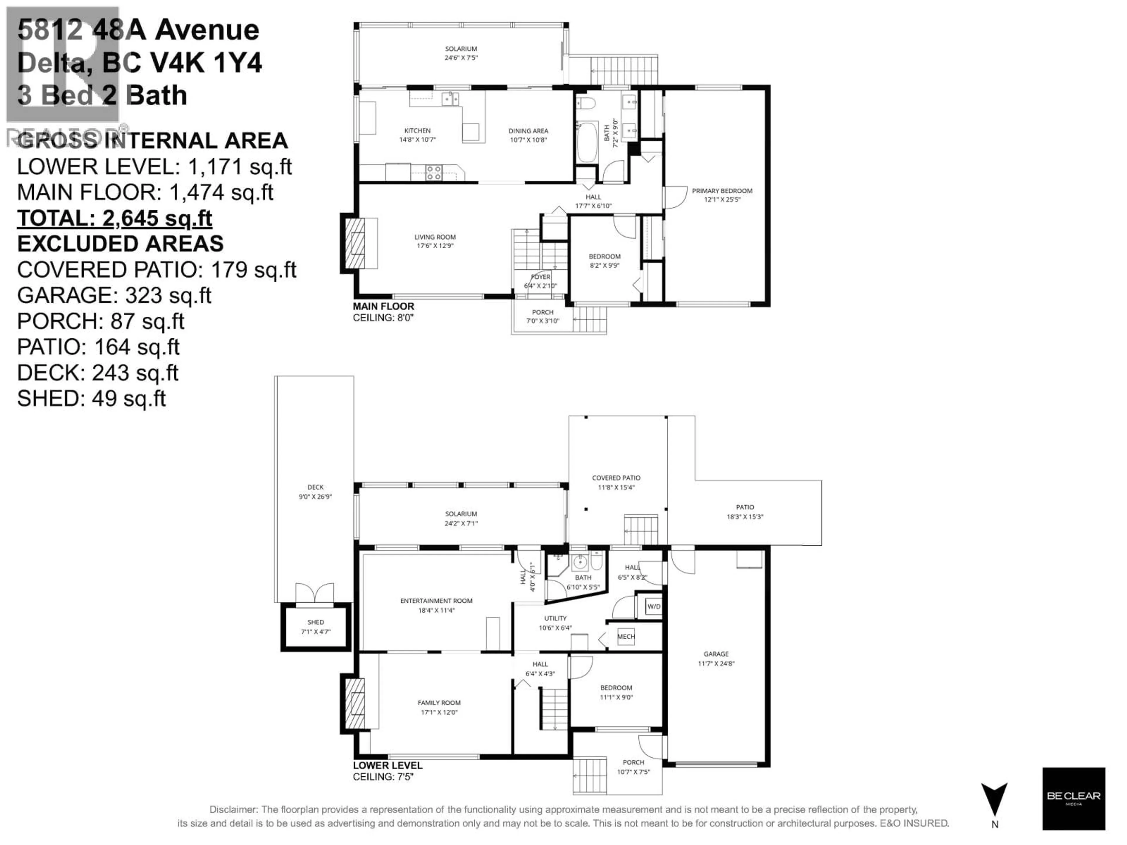 Floor plan for 5812 48A AVENUE, Delta British Columbia V4K1Y4