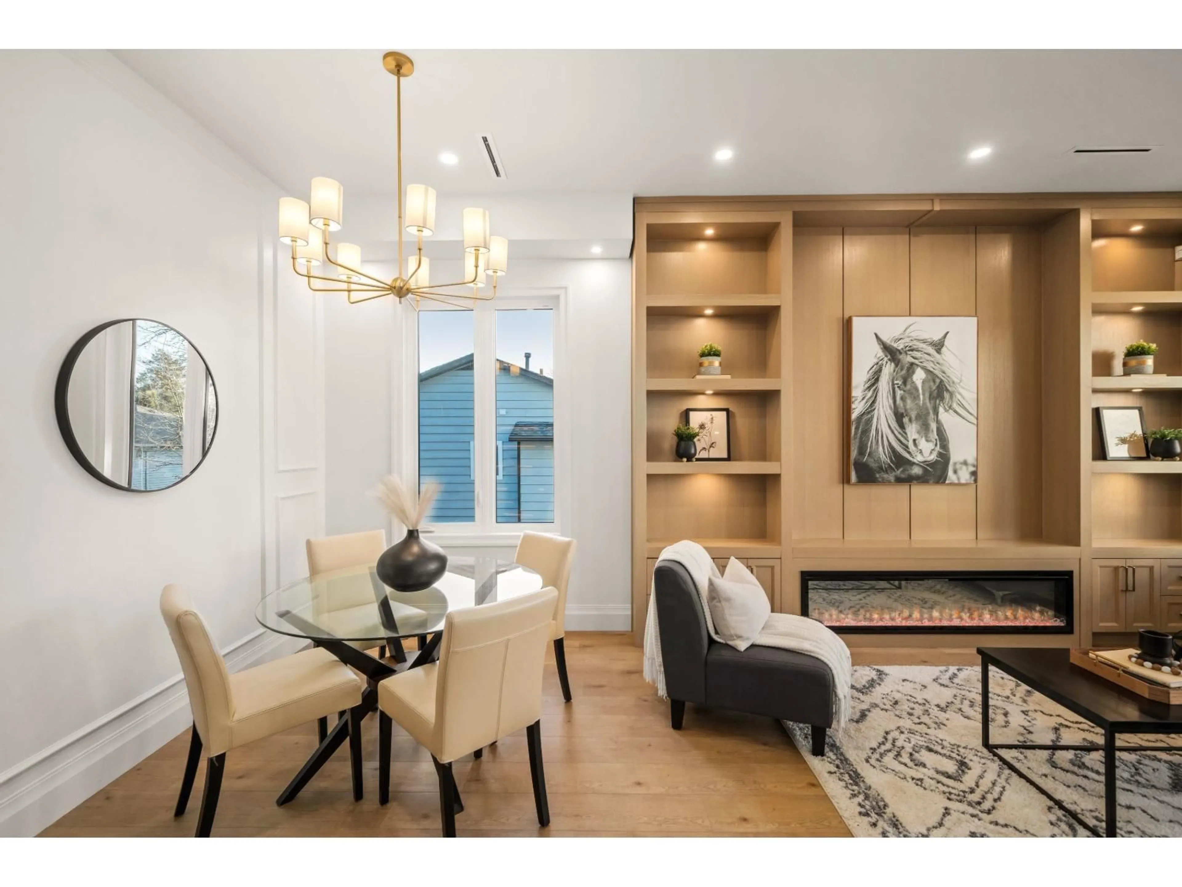 Dining room, wood/laminate floor for 102 - 18171 59 AVENUE, Surrey British Columbia V3S5R8