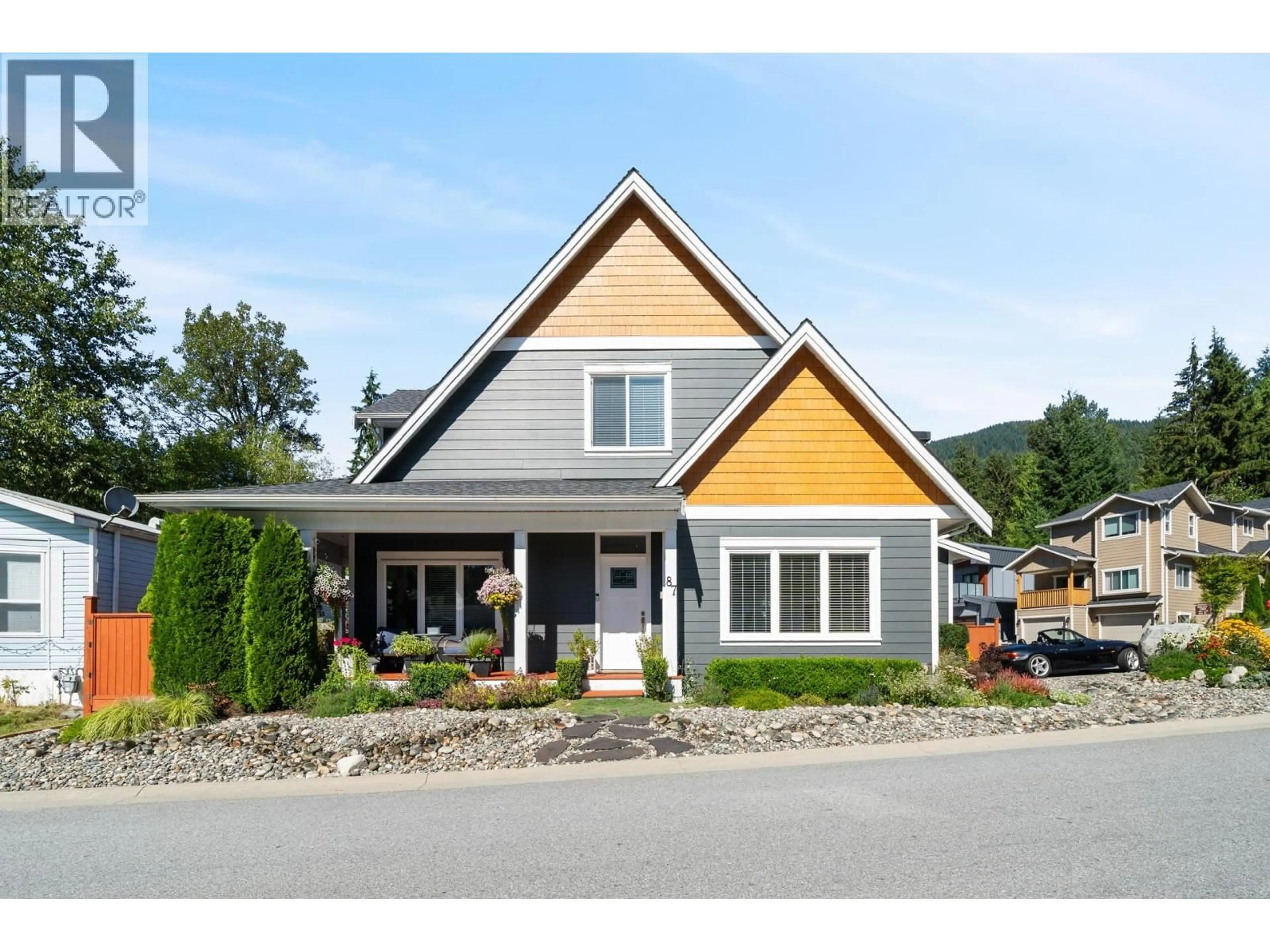 Home with vinyl exterior material, street for 87 - 3295 SUNNYSIDE ROAD, Anmore British Columbia V3H4Z4