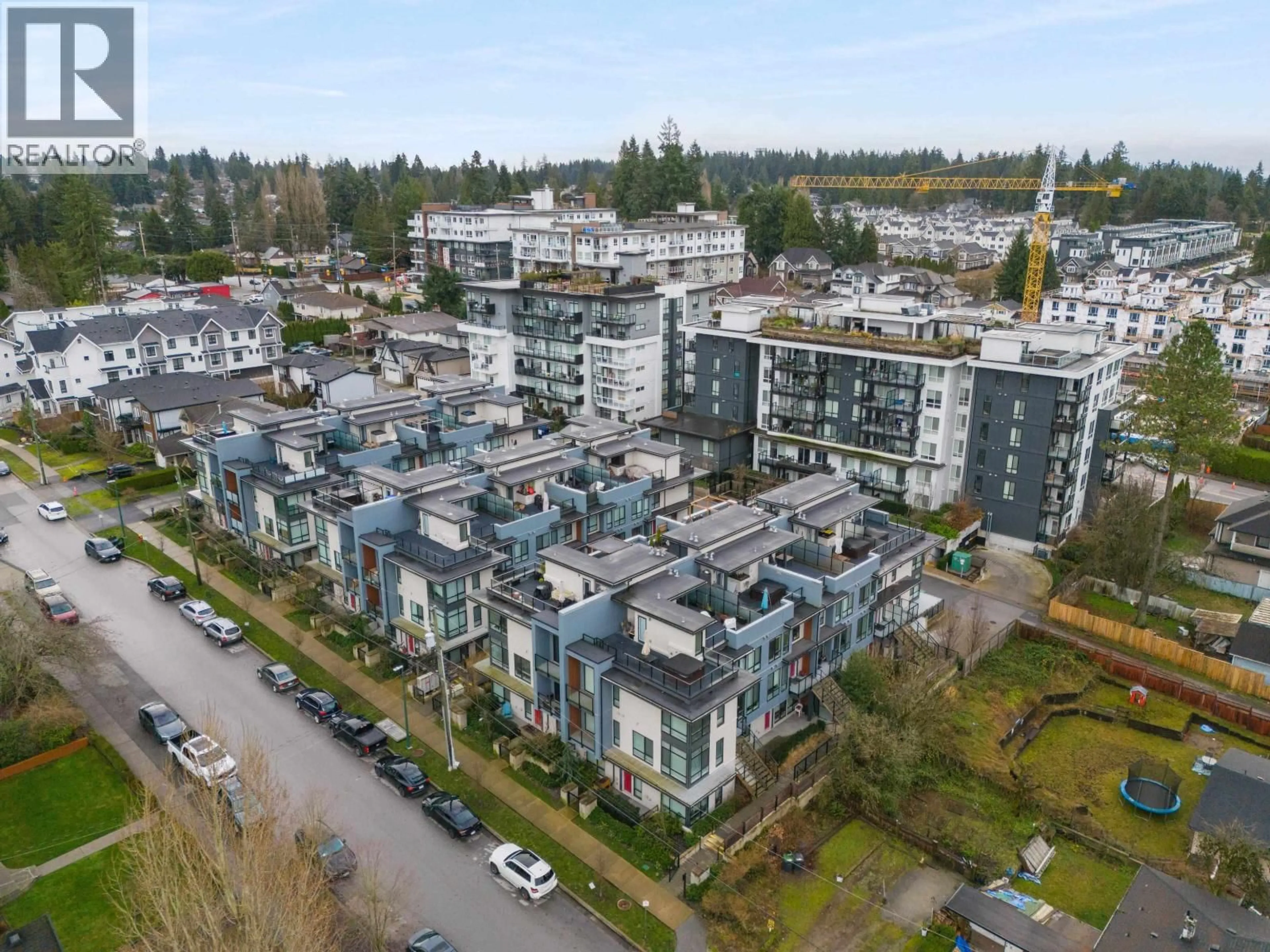 A pic from outside/outdoor area/front of a property/back of a property/a pic from drone, unknown for 114 - 708 LEA AVENUE, Coquitlam British Columbia V3J4H5