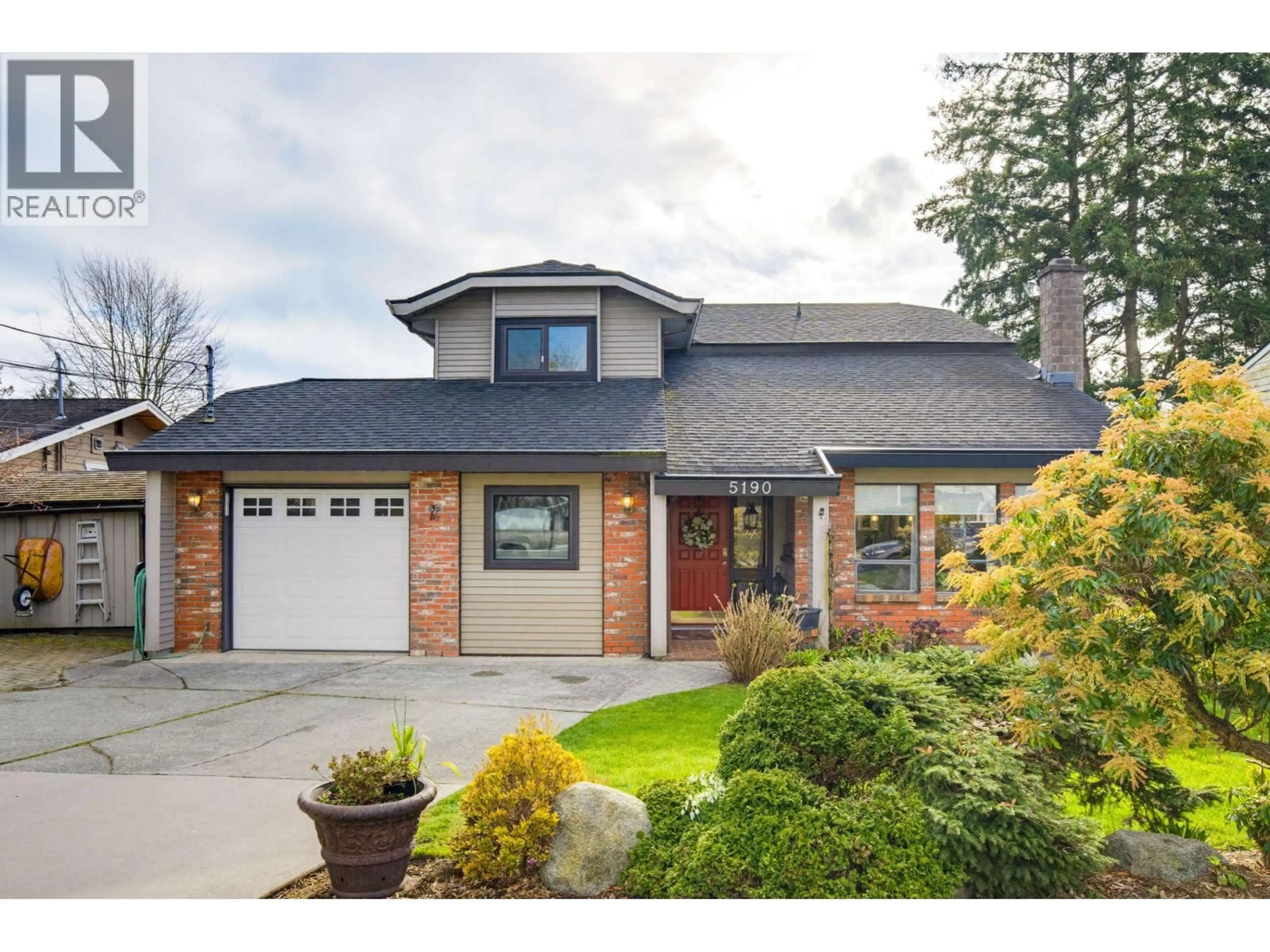 Home with brick exterior material, street for 5190 WESTMINSTER AVENUE, Delta British Columbia V4K2J2