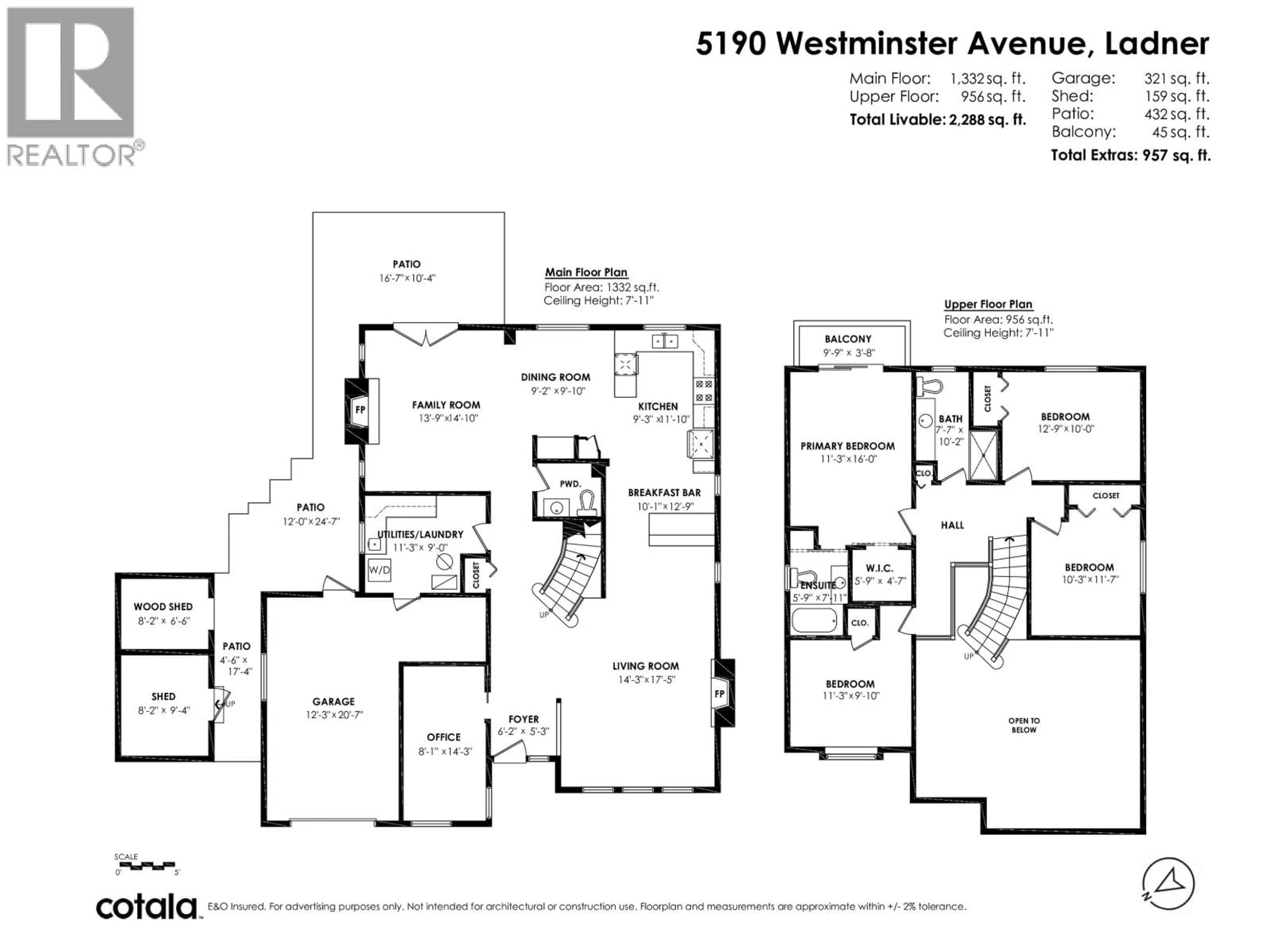 Floor plan for 5190 WESTMINSTER AVENUE, Delta British Columbia V4K2J2