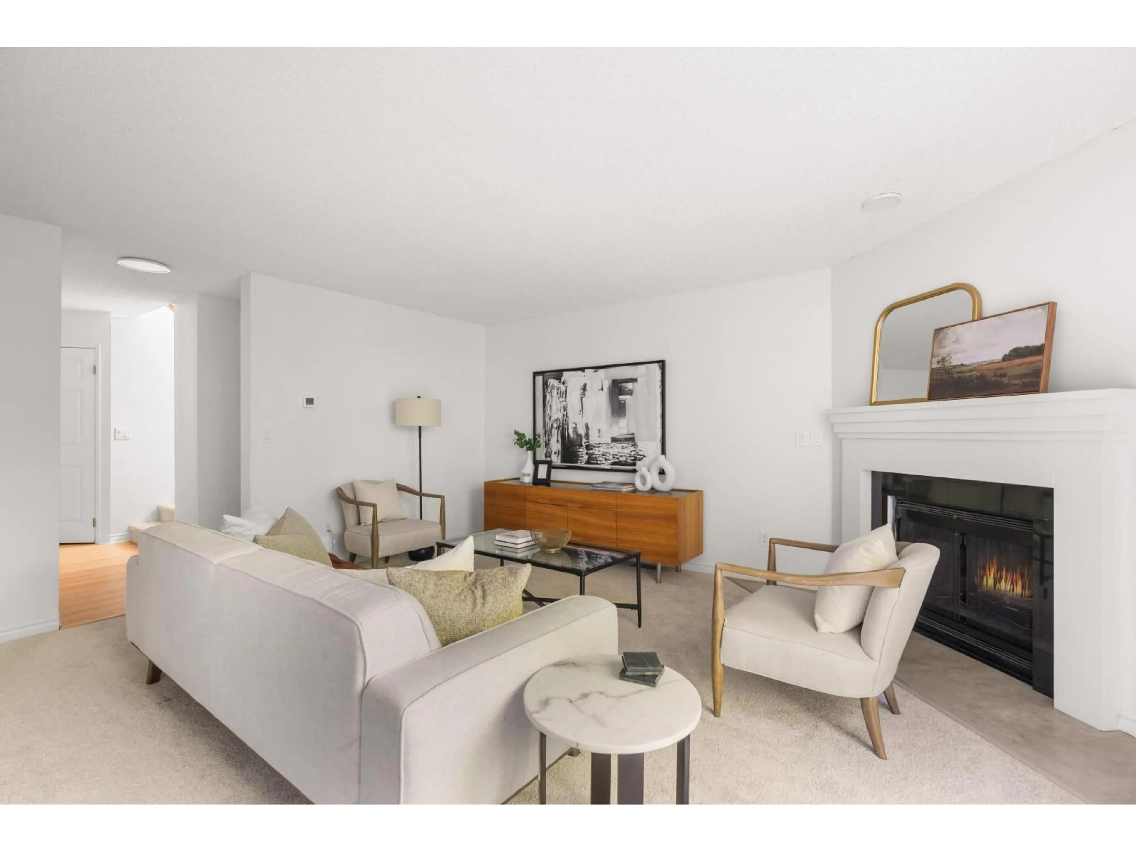 Living room with furniture, unknown for 102 - 12747 16 AVENUE, Surrey British Columbia V4A1N2