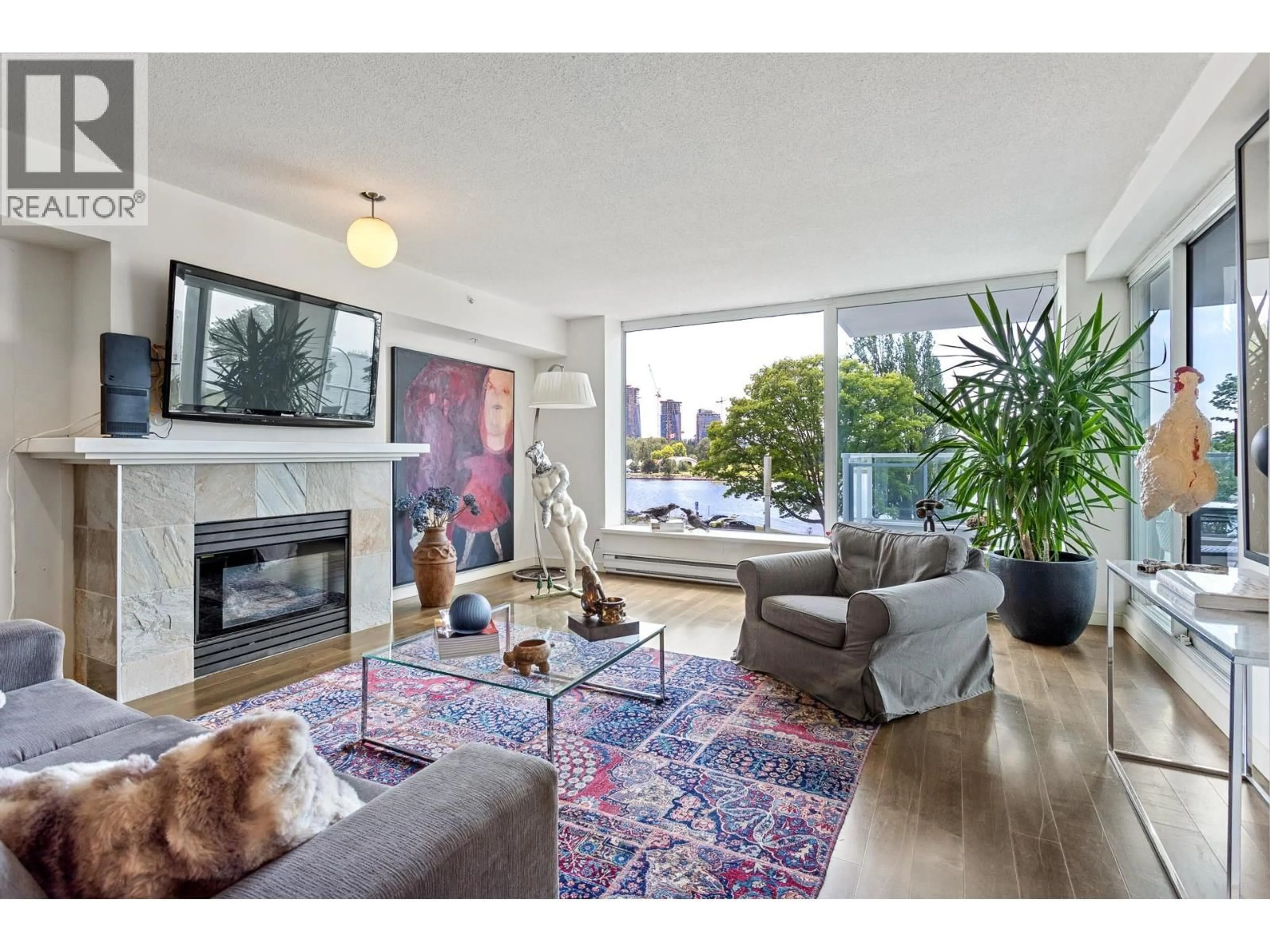 Living room with furniture, unknown for 3B - 1403 BEACH AVENUE, Vancouver British Columbia V6G1Y3