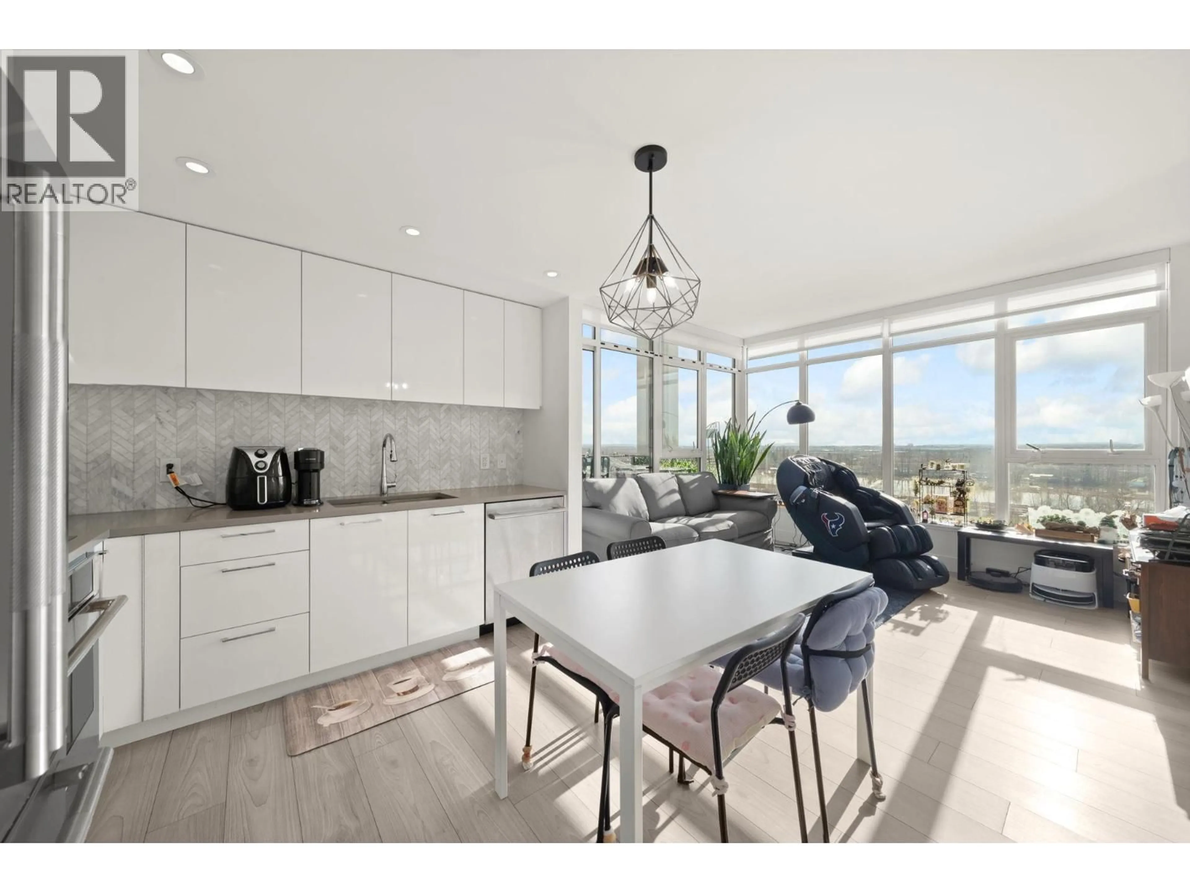 Open concept kitchen, unknown for 1405 - 3581 KENT AVENUE NORTH, Vancouver British Columbia V5S0H6