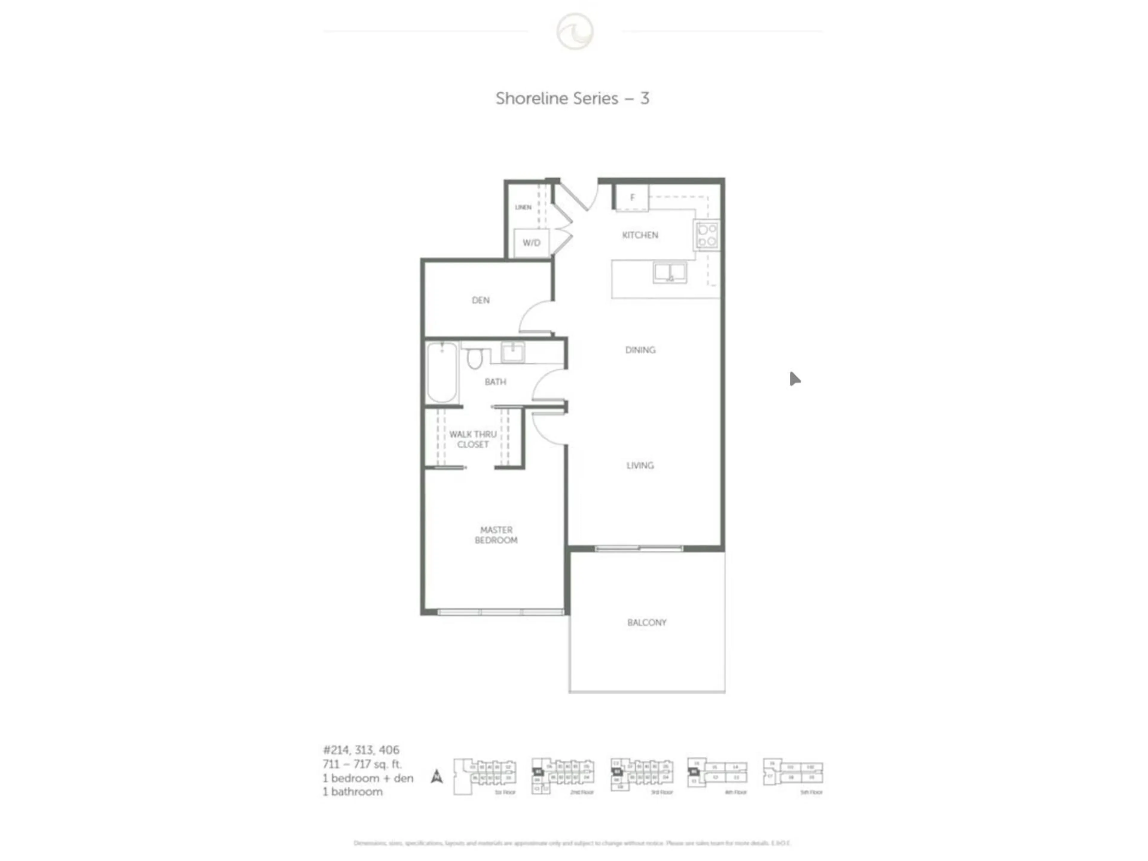 Floor plan for 214 - 14022 NORTH BLUFF ROAD, White Rock British Columbia V4B3C3