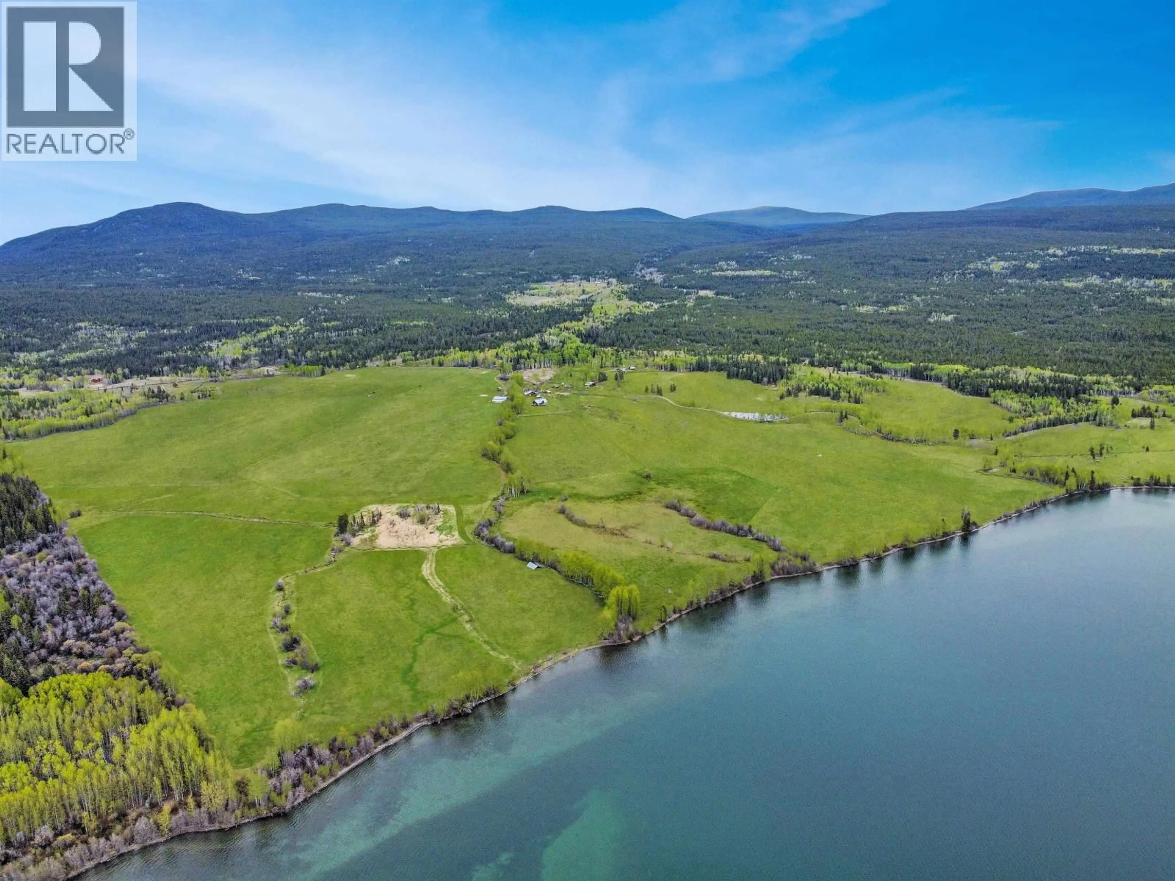 A pic from outside/outdoor area/front of a property/back of a property/a pic from drone, water/lake/river/ocean view for 4899 MCGHEE ROAD, Williams Lake British Columbia V0L1V0