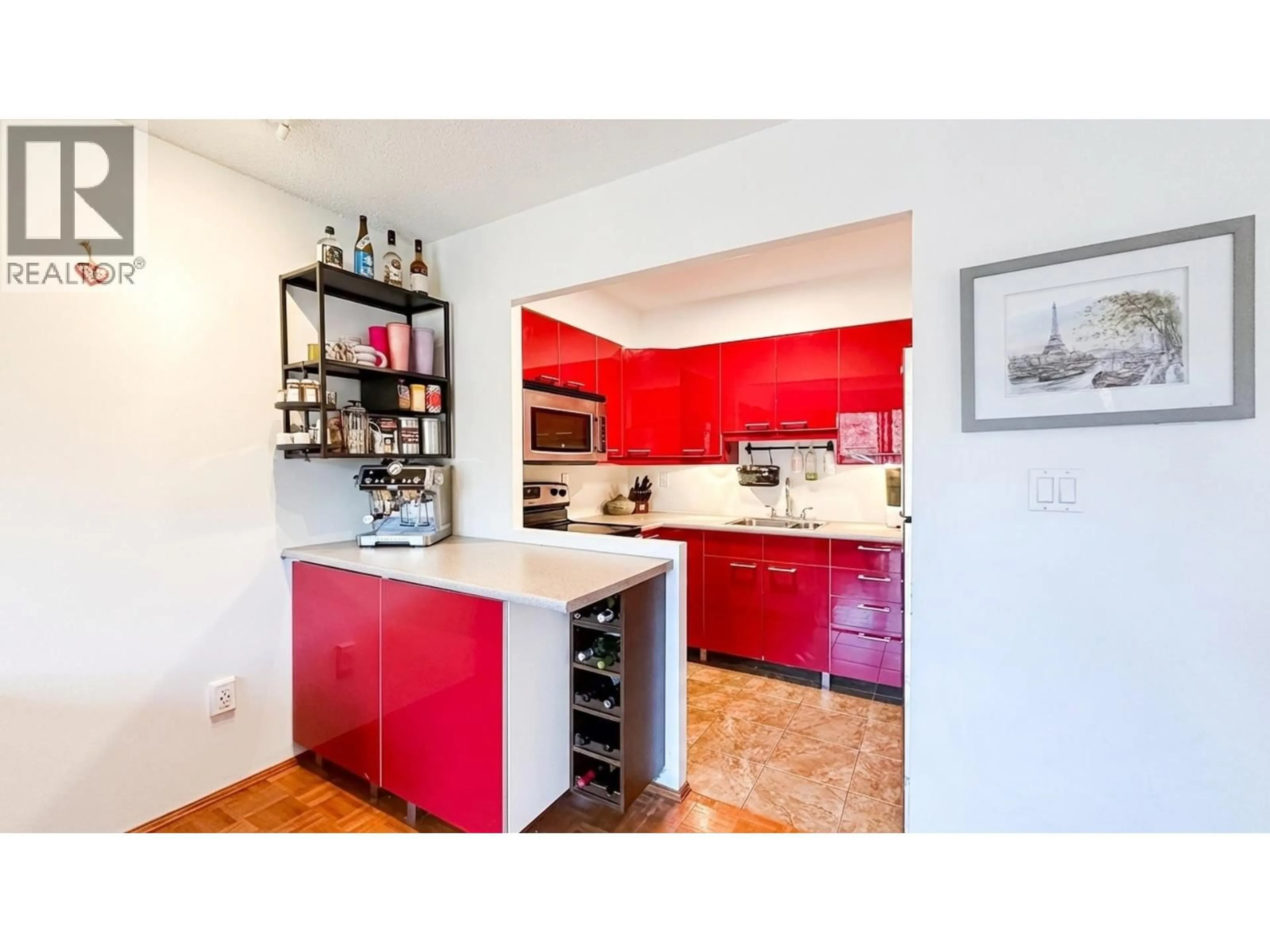 Contemporary kitchen, unknown for 202 - 2080 MAPLE STREET, Vancouver British Columbia V6J4P9