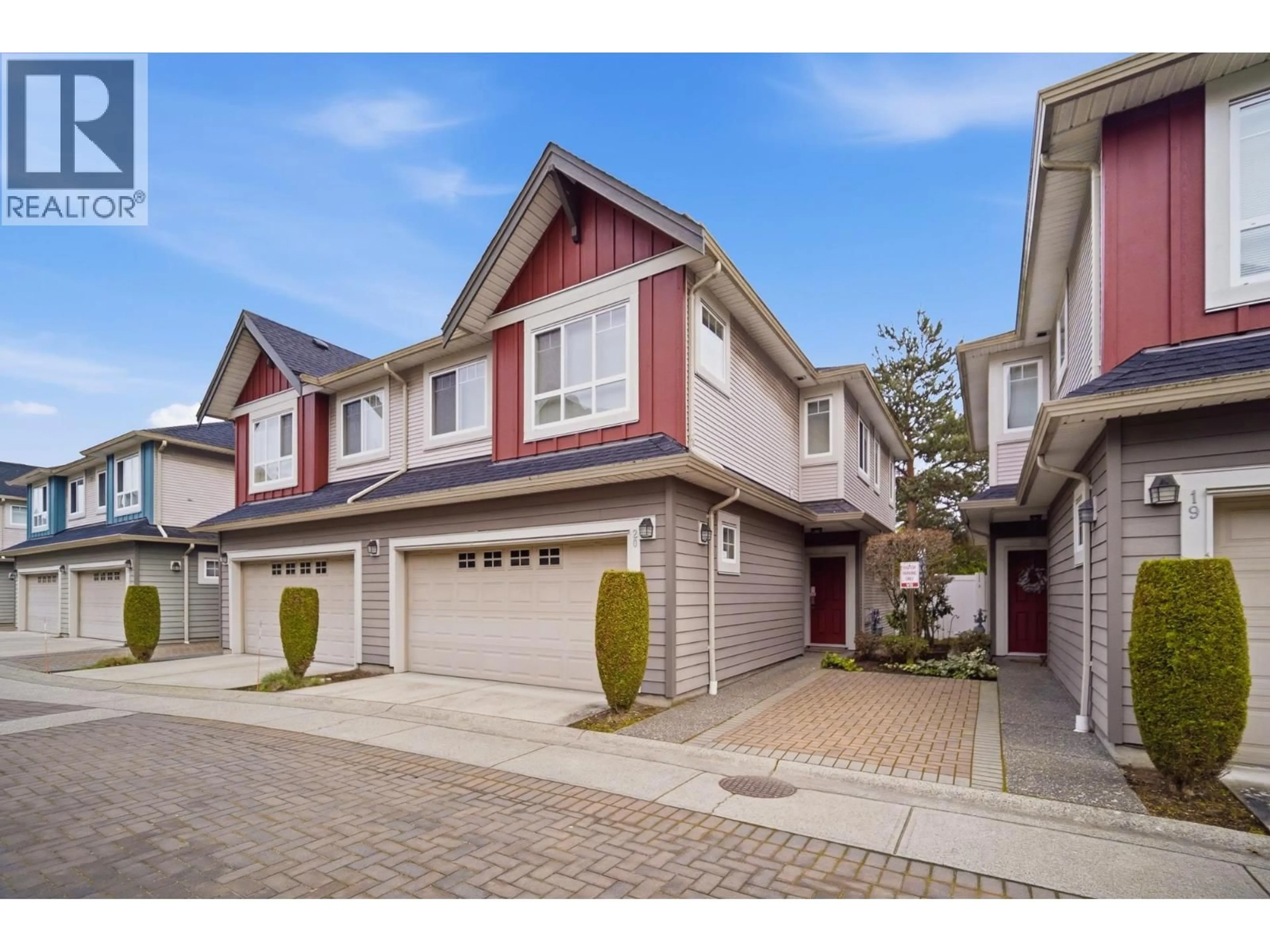 A pic from outside/outdoor area/front of a property/back of a property/a pic from drone, street for 20 - 11393 STEVESTON HIGHWAY, Richmond British Columbia V7A1N8