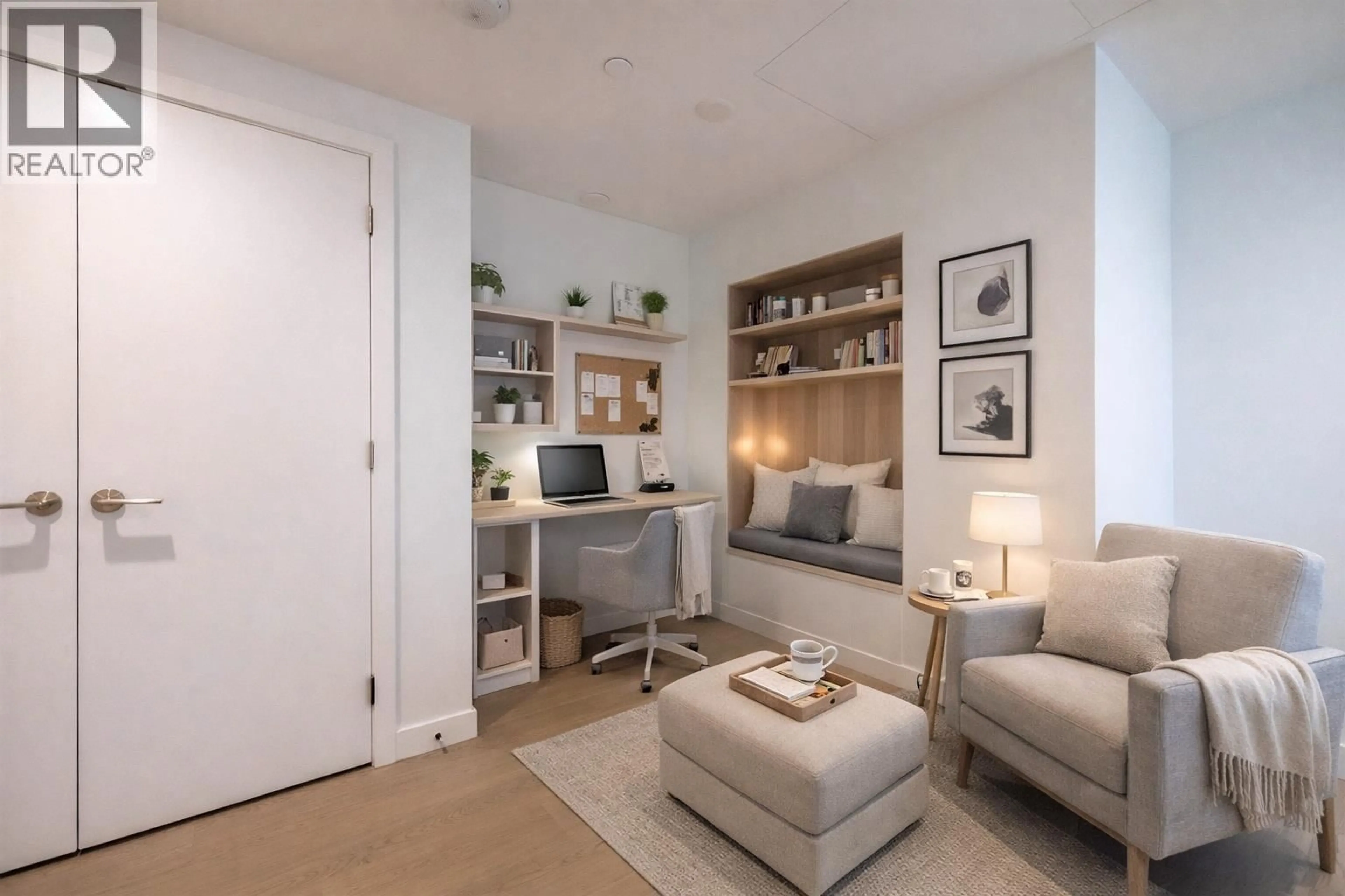 Living room with furniture, unknown for 207 - 6537 TELFORD AVENUE, Burnaby British Columbia V5H0K9