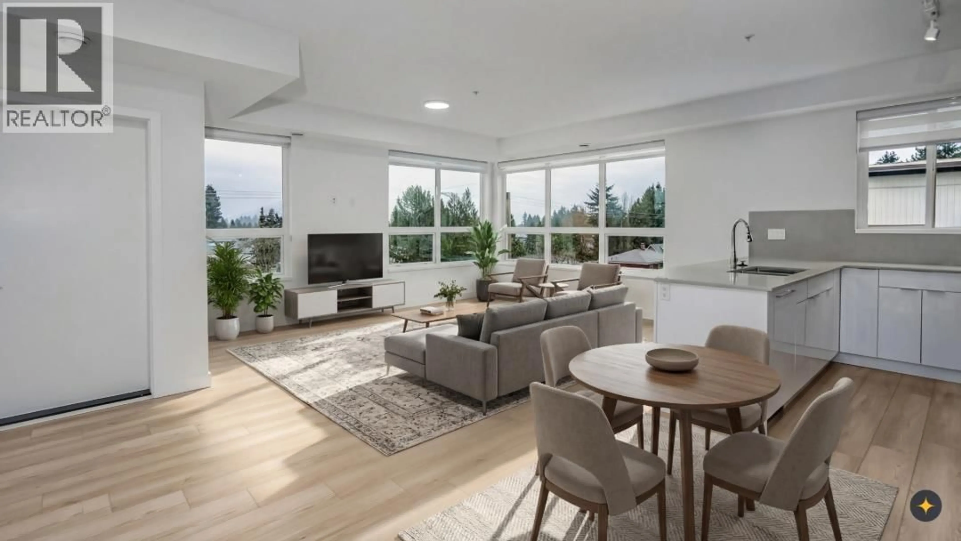 Living room with furniture, unknown for 401 - 11913 BURNETT STREET, Maple Ridge British Columbia V2X4N1